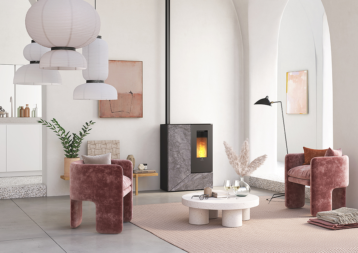 2022 Red Dot Product Design Award，Stilo，fireplace，