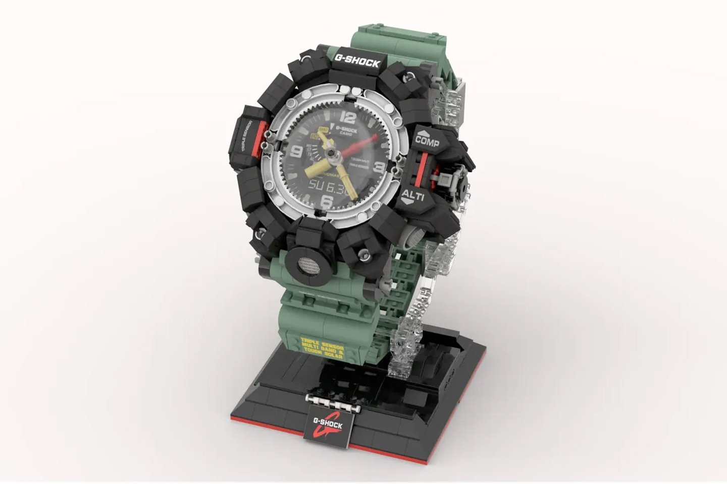 Lego，Wristwatch，product design，Wrist watch，G-Shock，