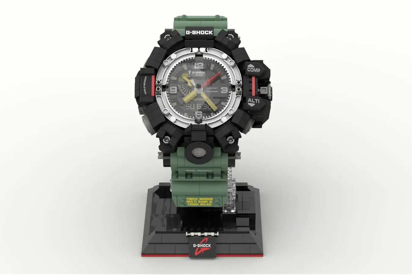 Lego，Wristwatch，product design，Wrist watch，G-Shock，
