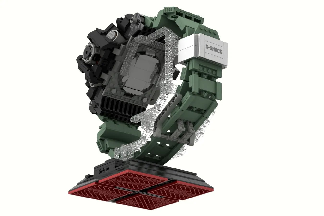 Lego，Wristwatch，product design，Wrist watch，G-Shock，