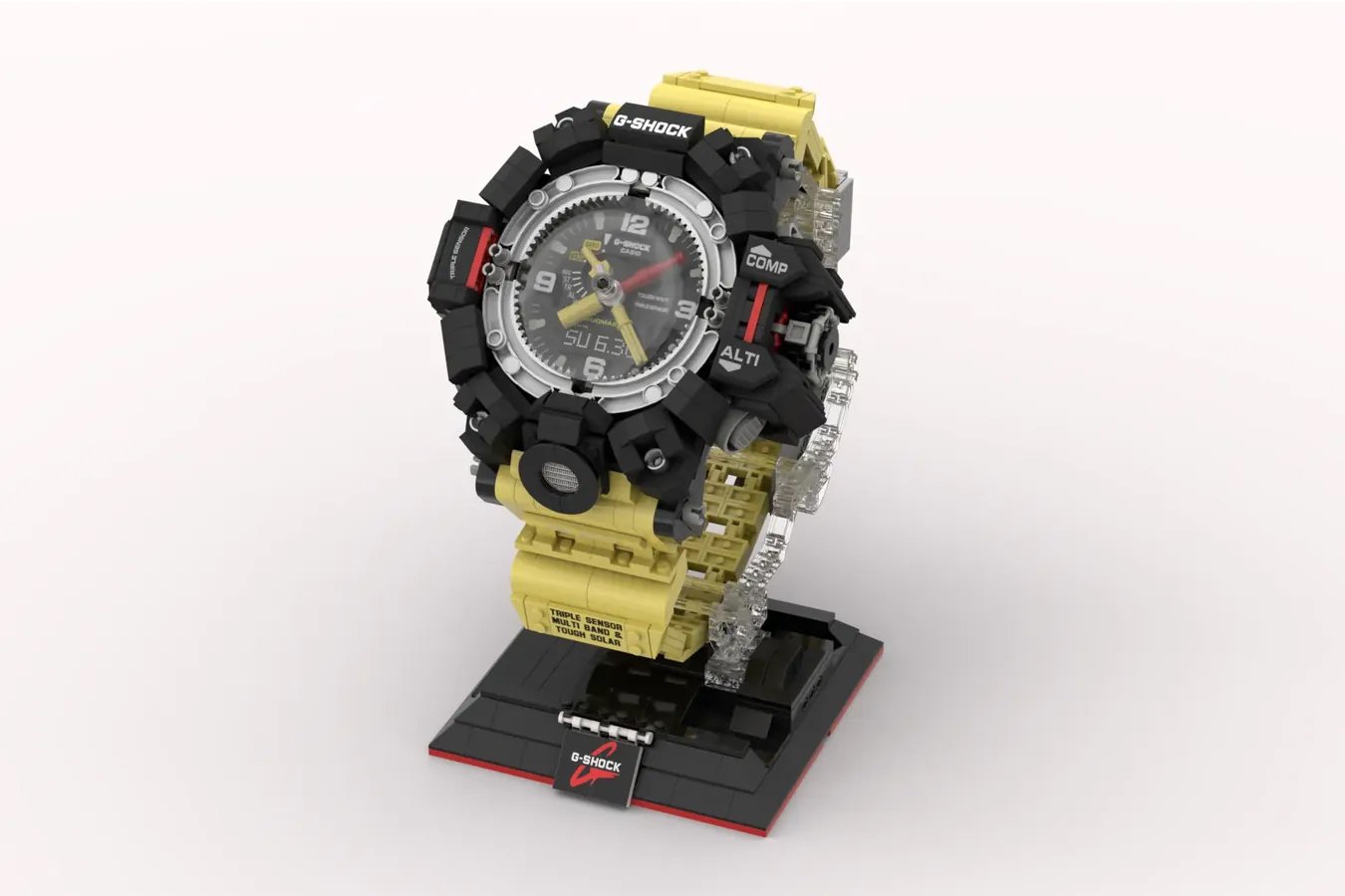 Lego，Wristwatch，product design，Wrist watch，G-Shock，
