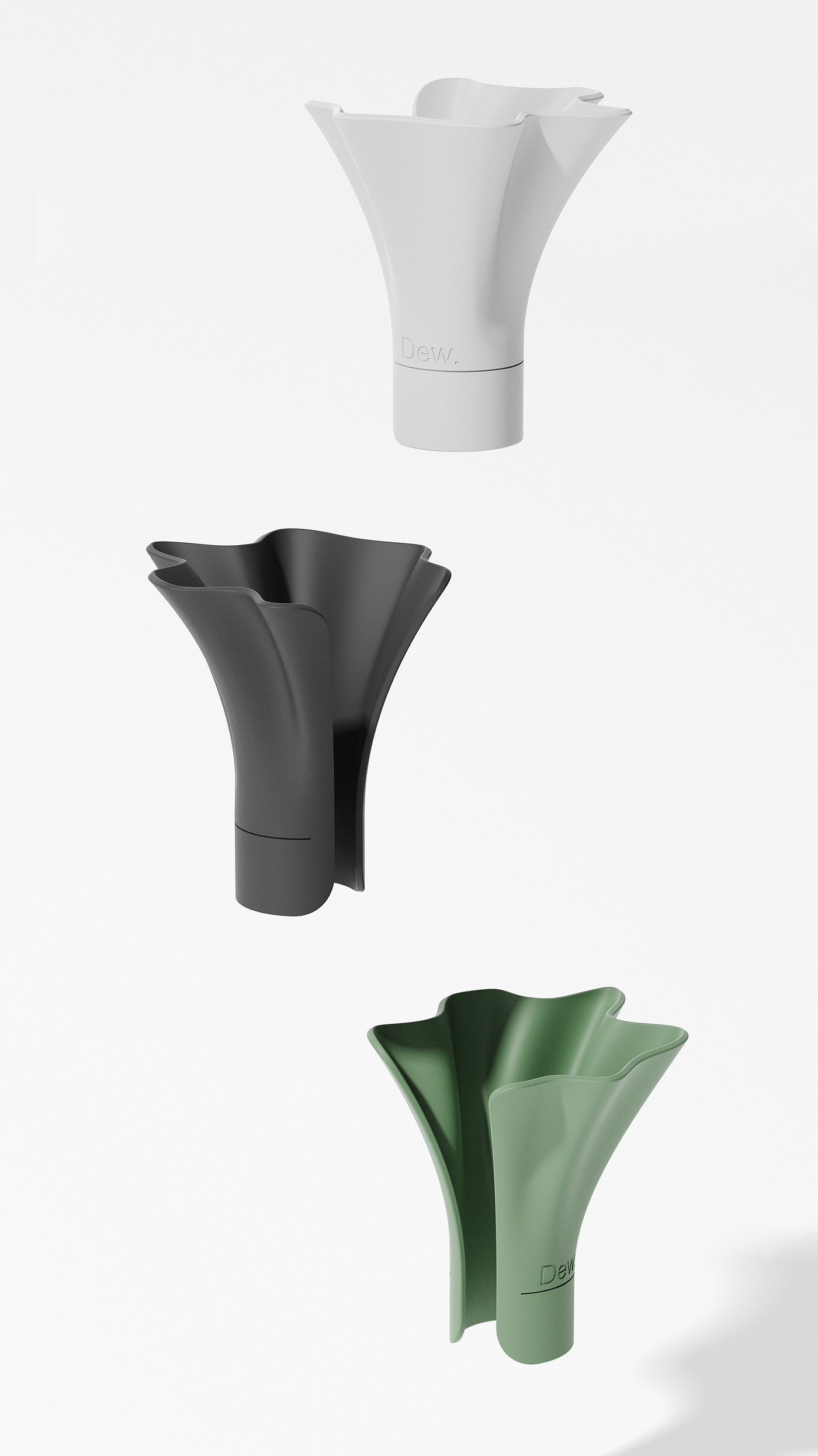 Hydroponic culture，Hydroponics flower ，funnel，Botany，vase，product design，