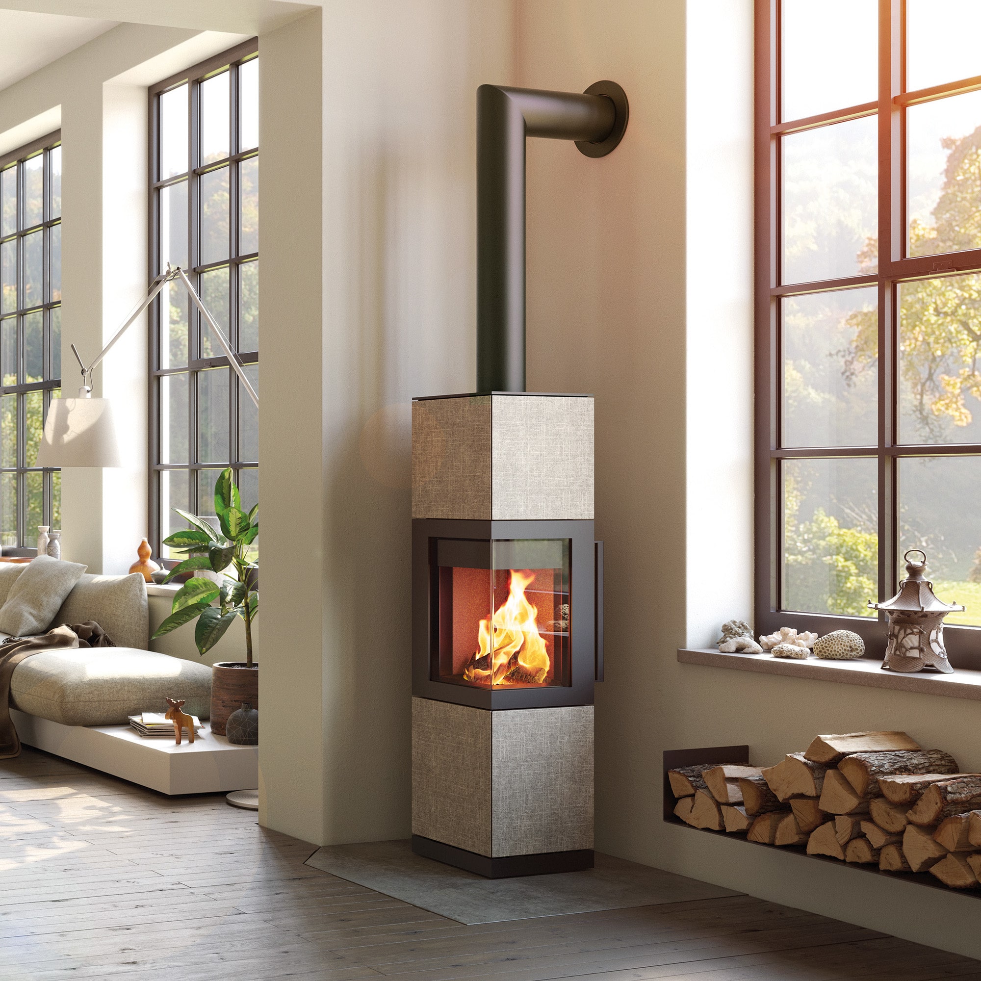 2022 Red Dot Product Design Award，LHASA iQ，fireplace，