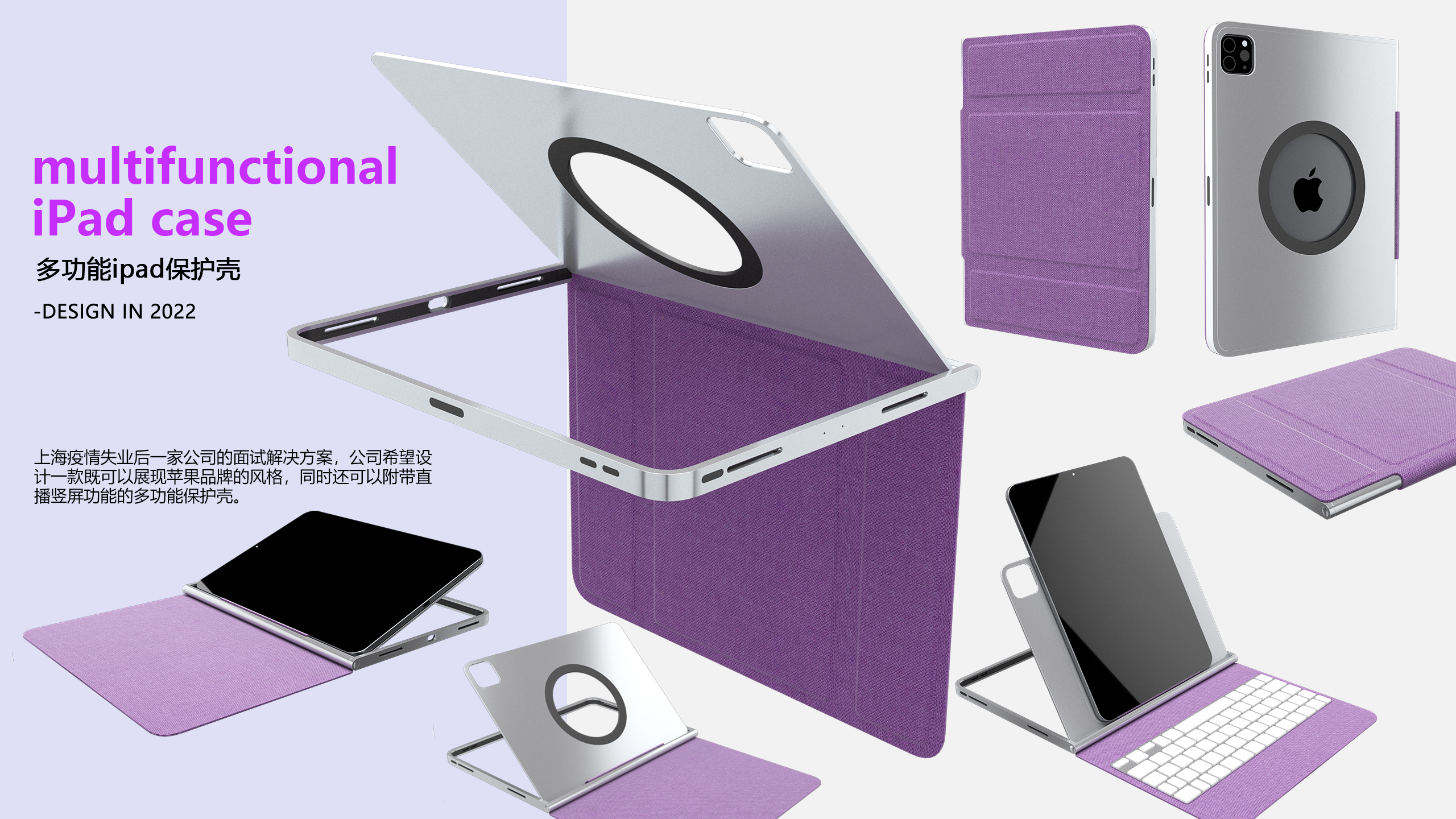 ipad，mechanism design，Retro style，Future style，Interview to find a job，