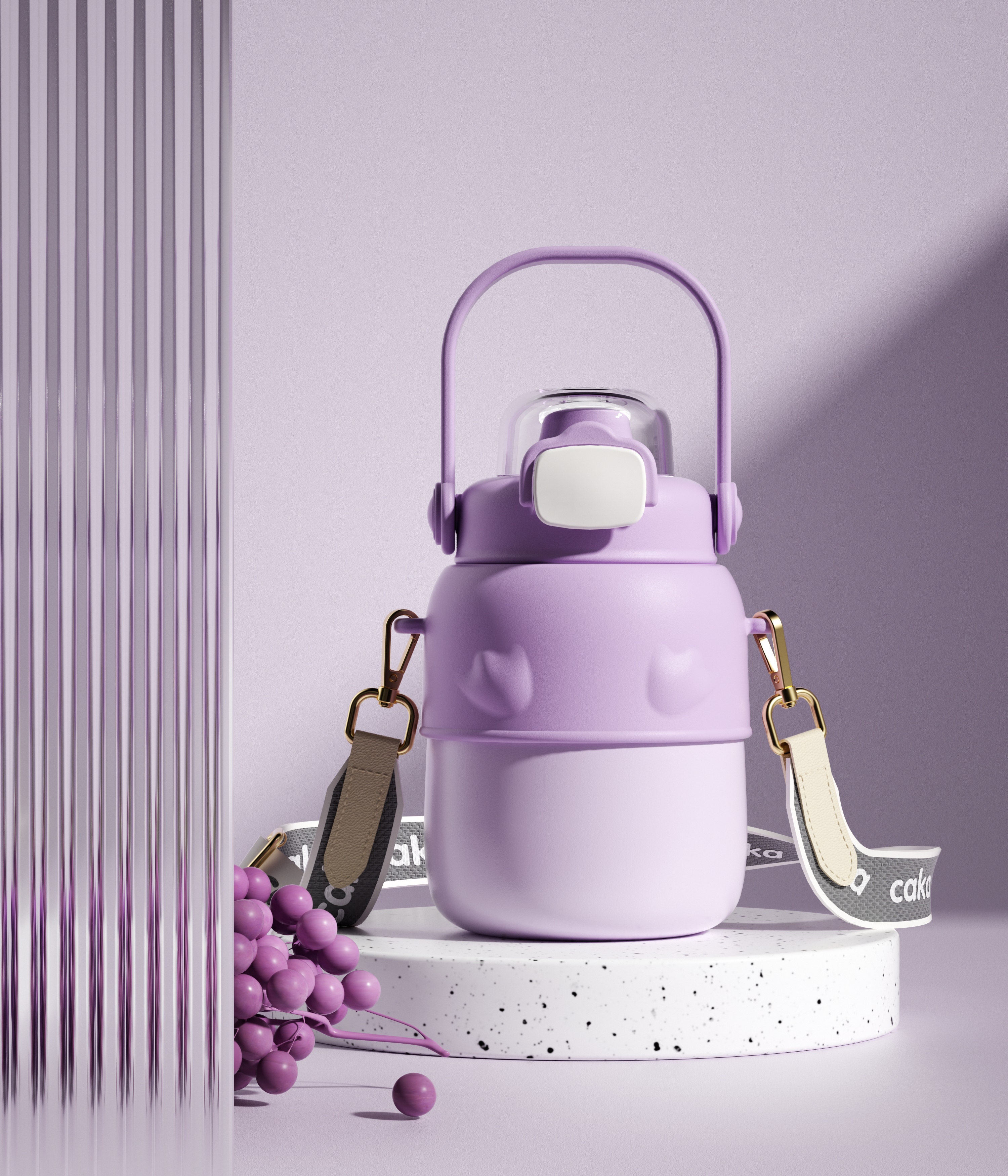 vacuum cup，Big belly cup，glass，Duckling，fashion，