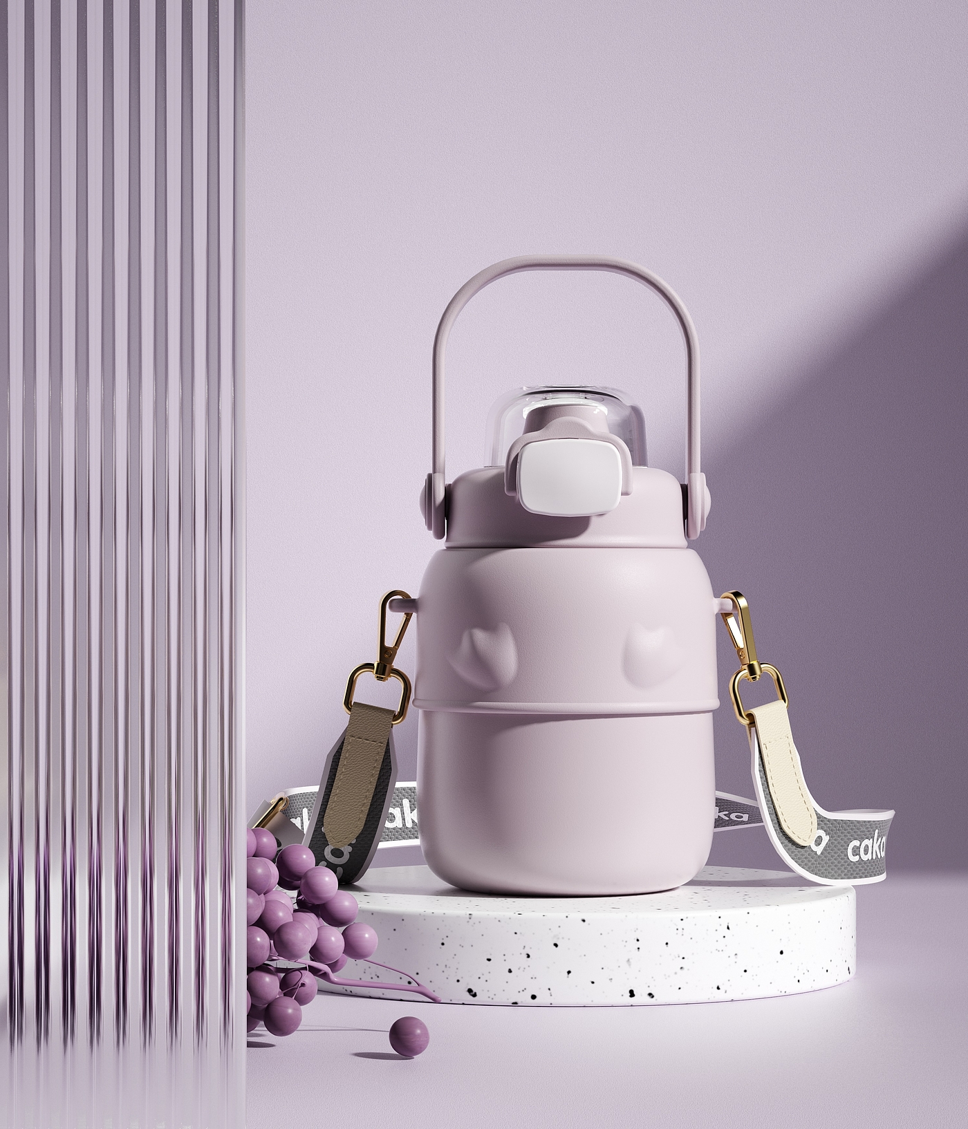 vacuum cup，Big belly cup，glass，Duckling，fashion，