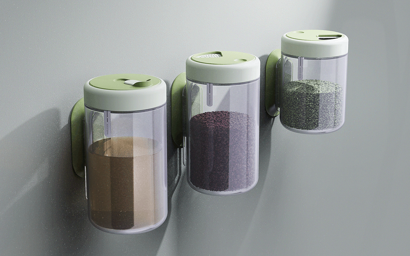 kitchen，product design，ecology，storage，Seasoning storage，