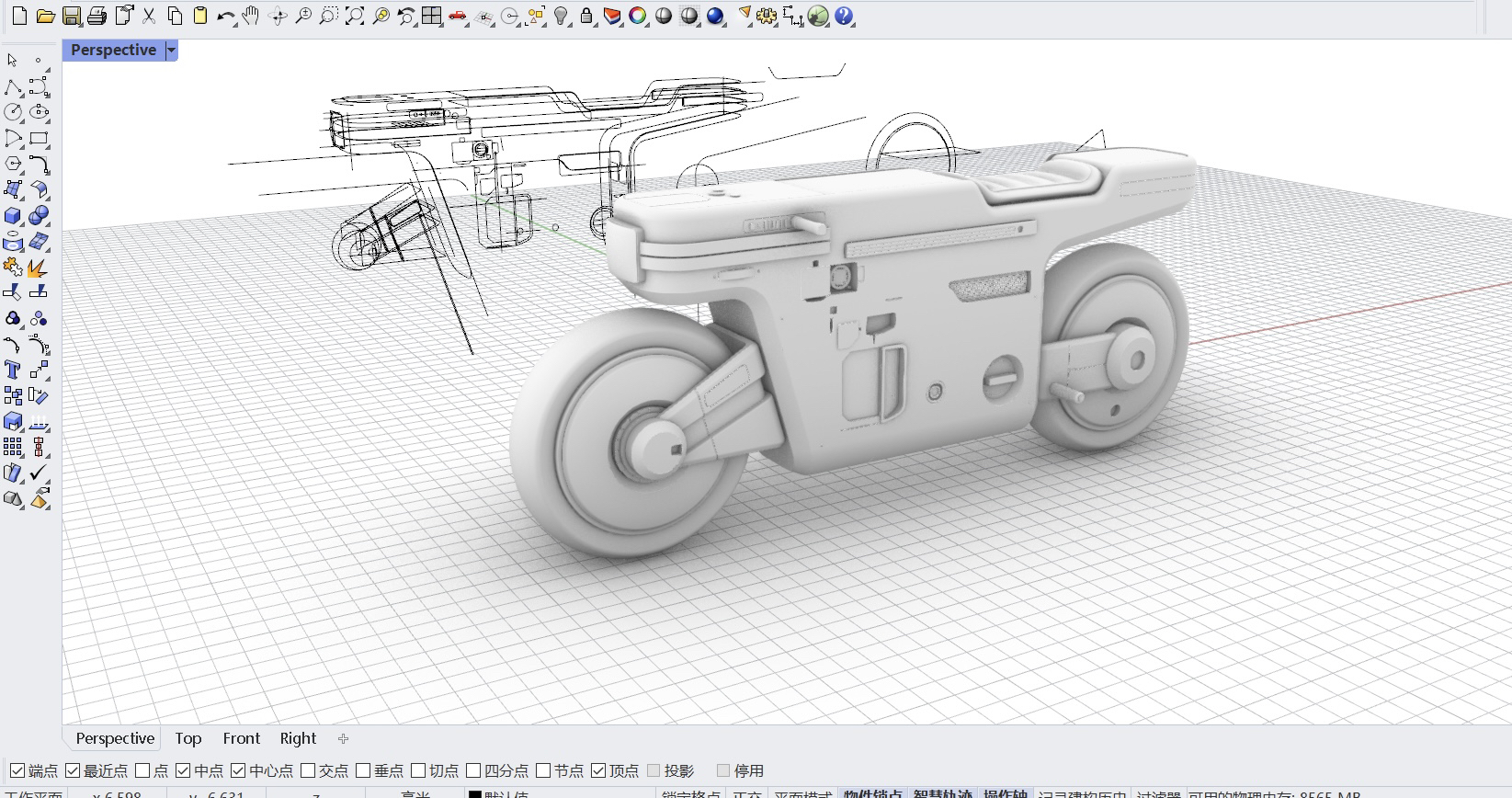 rhino，rhinoceros，motorcycle，Copy，