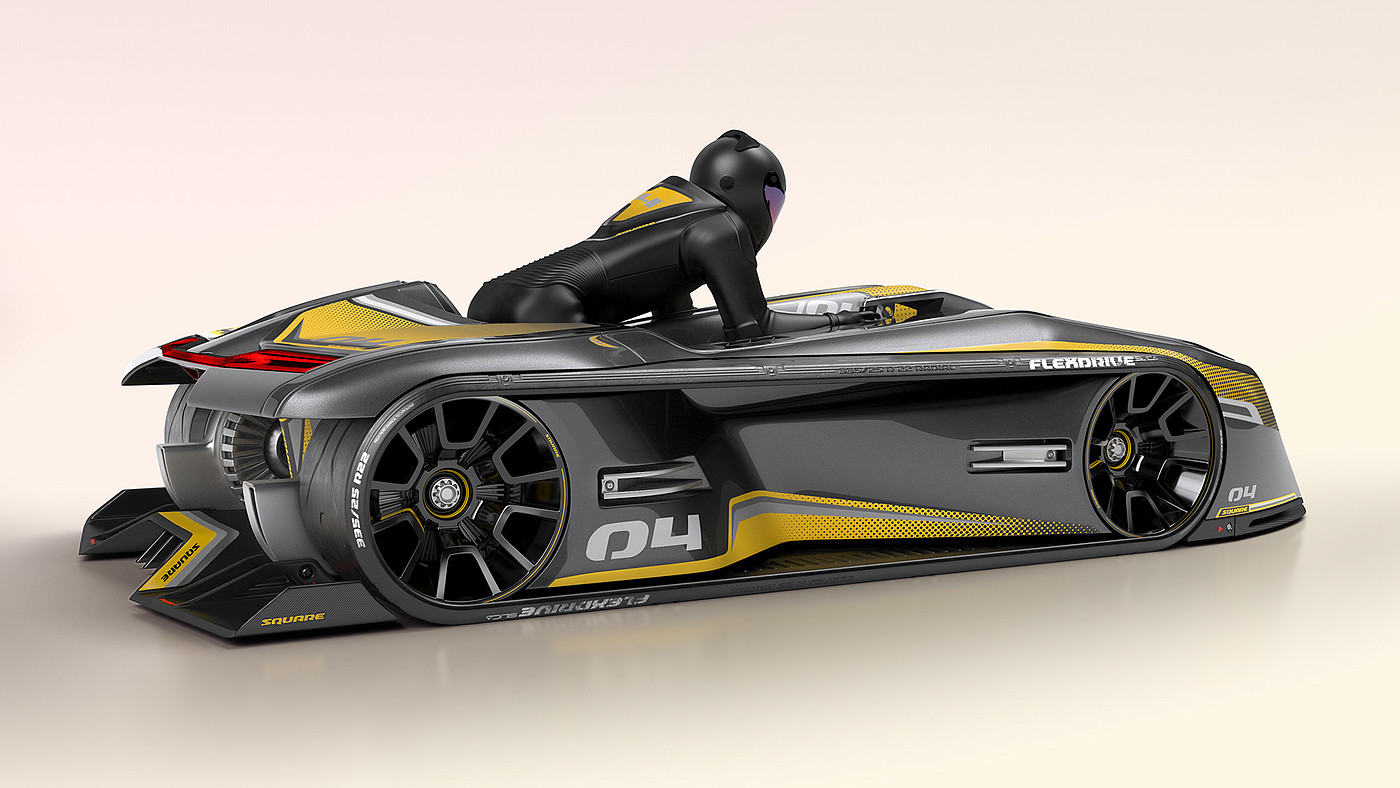 racing，3d，automobile，Automobile design，vehicle，Render，conceptual design，