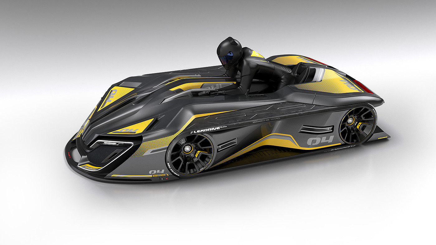 racing，3d，automobile，Automobile design，vehicle，Render，conceptual design，