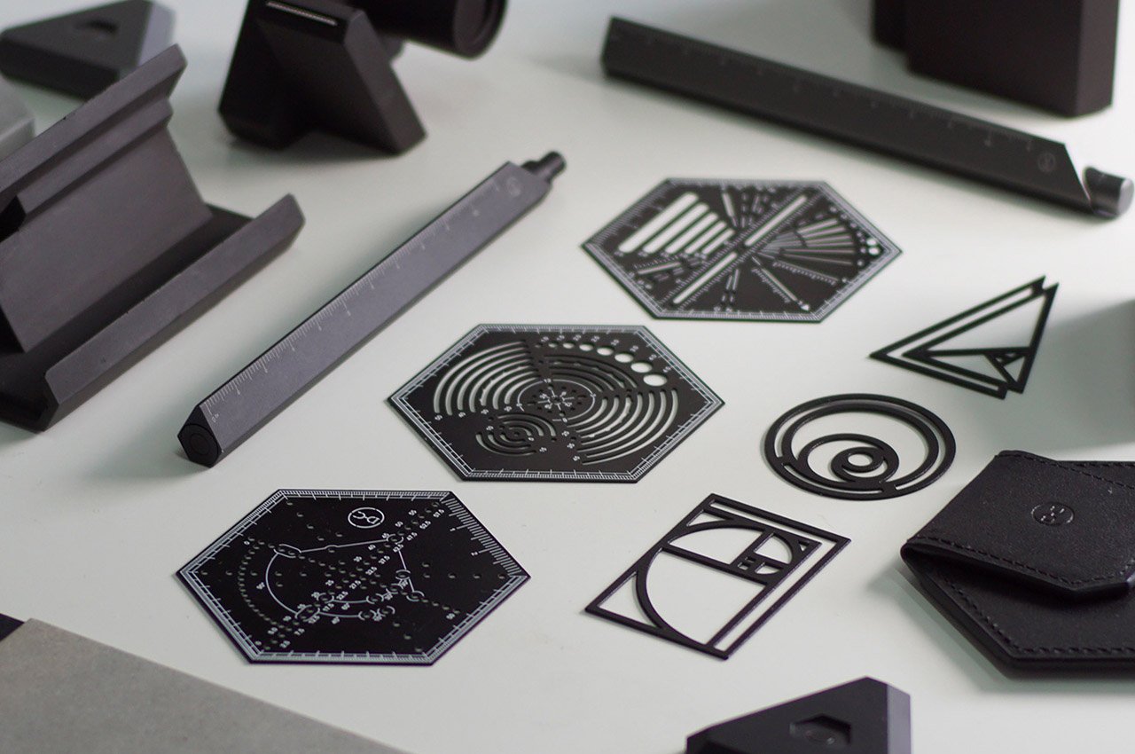 ruler，hexagon，product design，Stationery，Design，design，