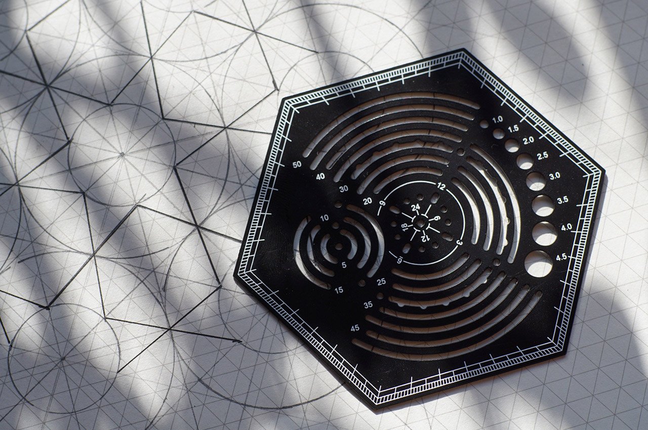 ruler，hexagon，product design，Stationery，Design，design，