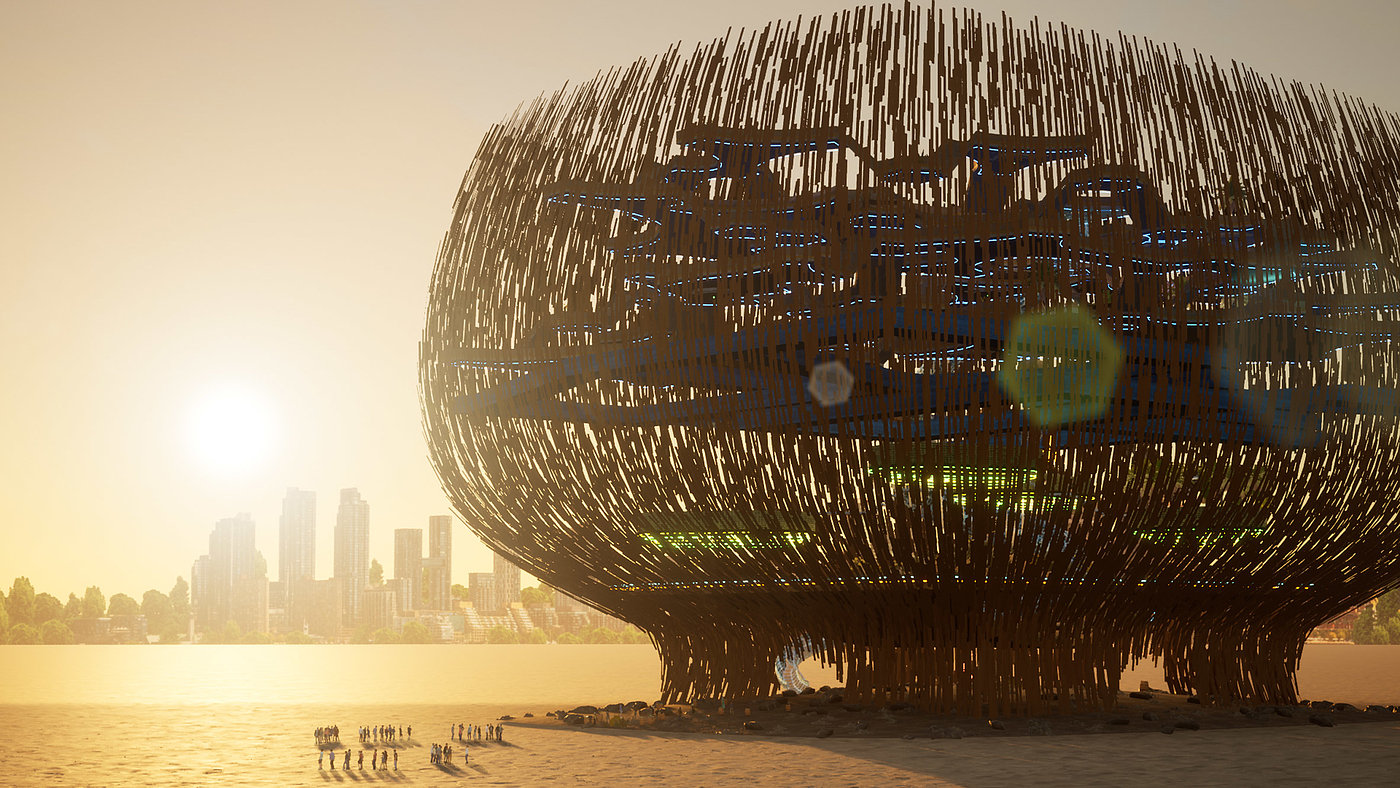 Winery，agave，interaction，Experience Center，Design，Model，