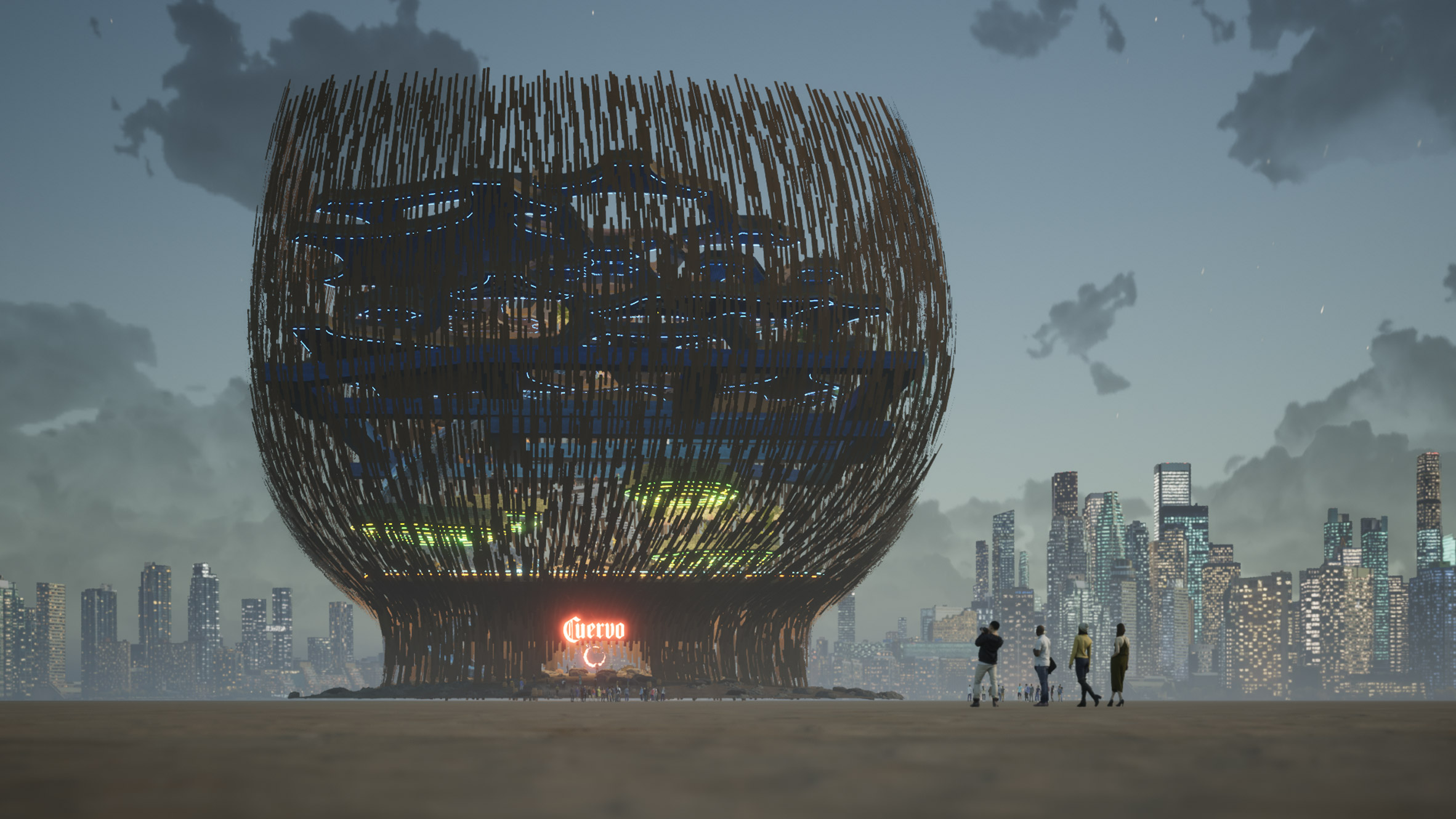 Winery，agave，interaction，Experience Center，Design，Model，