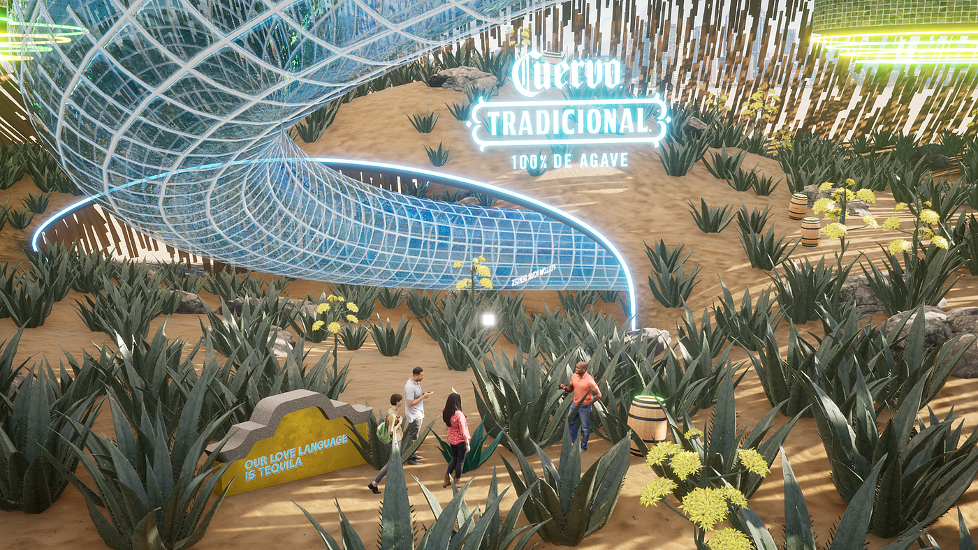 Winery，agave，interaction，Experience Center，Design，Model，