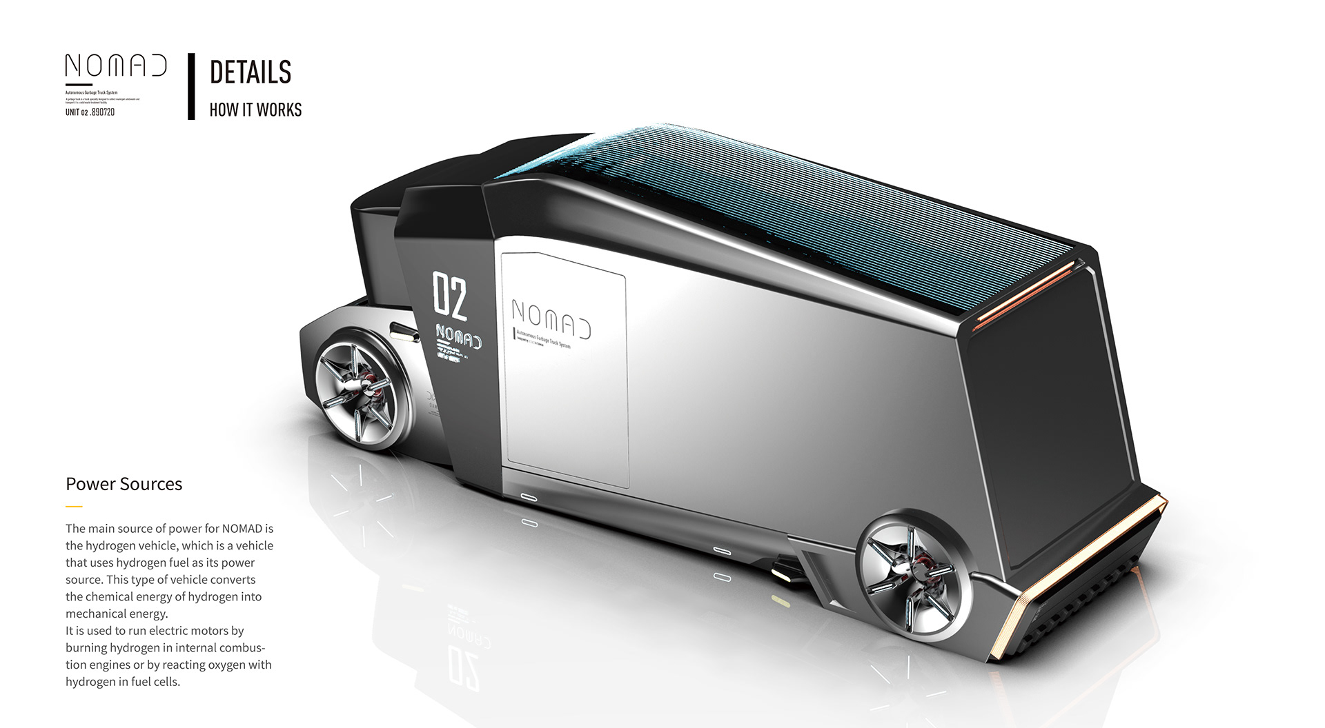 automobile，Automobile design，vehicle，Model，visualization，Garbage truck，conceptual design，