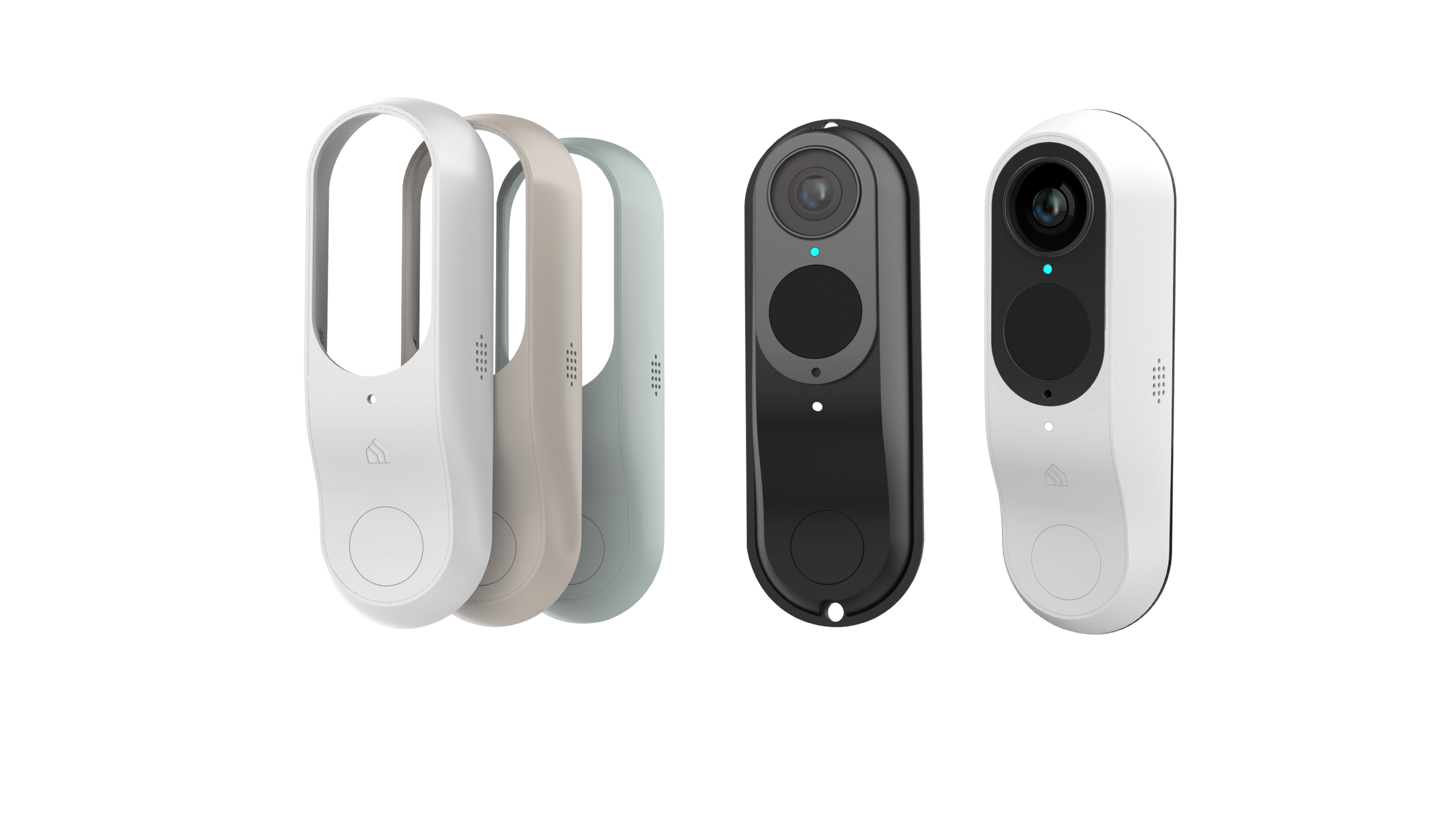 Smart home，IOT，industrial design，Intelligent doorbell，monitor，3C digital，