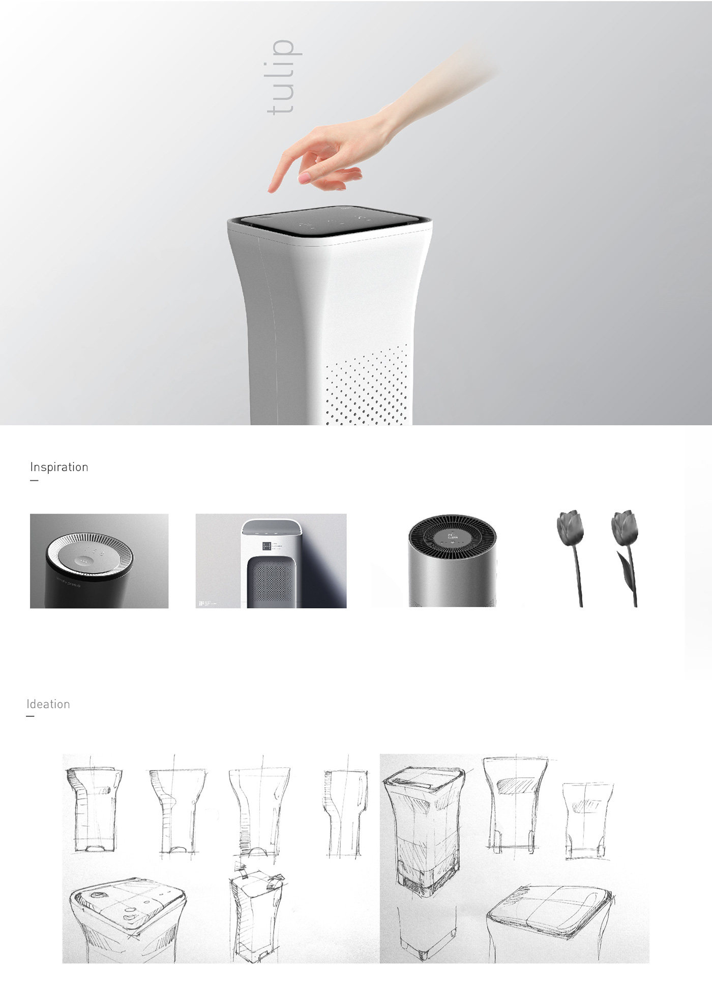 Reprint，household electrical appliances，air cleaner，Design，