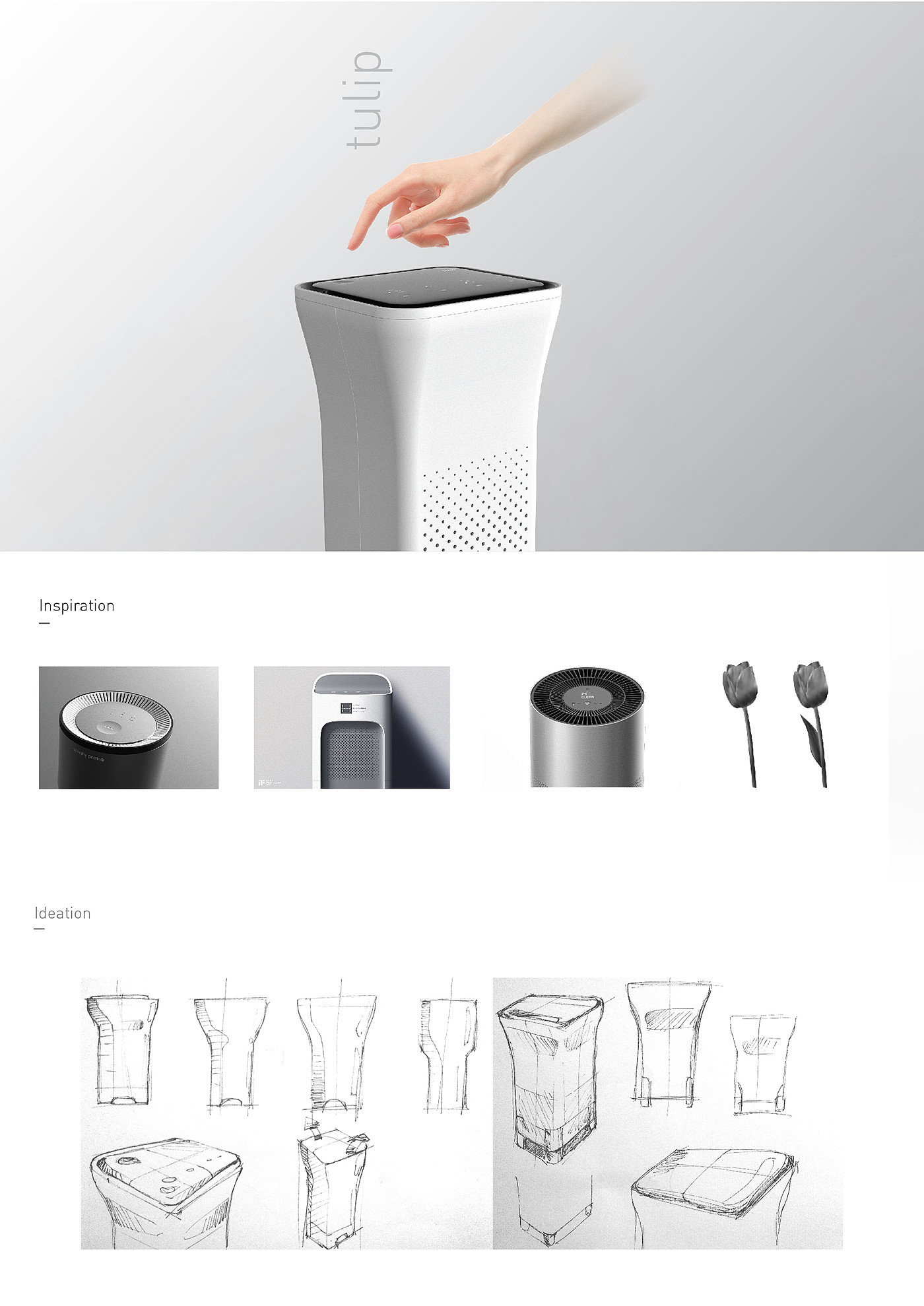 Reprint，household electrical appliances，air cleaner，Design，