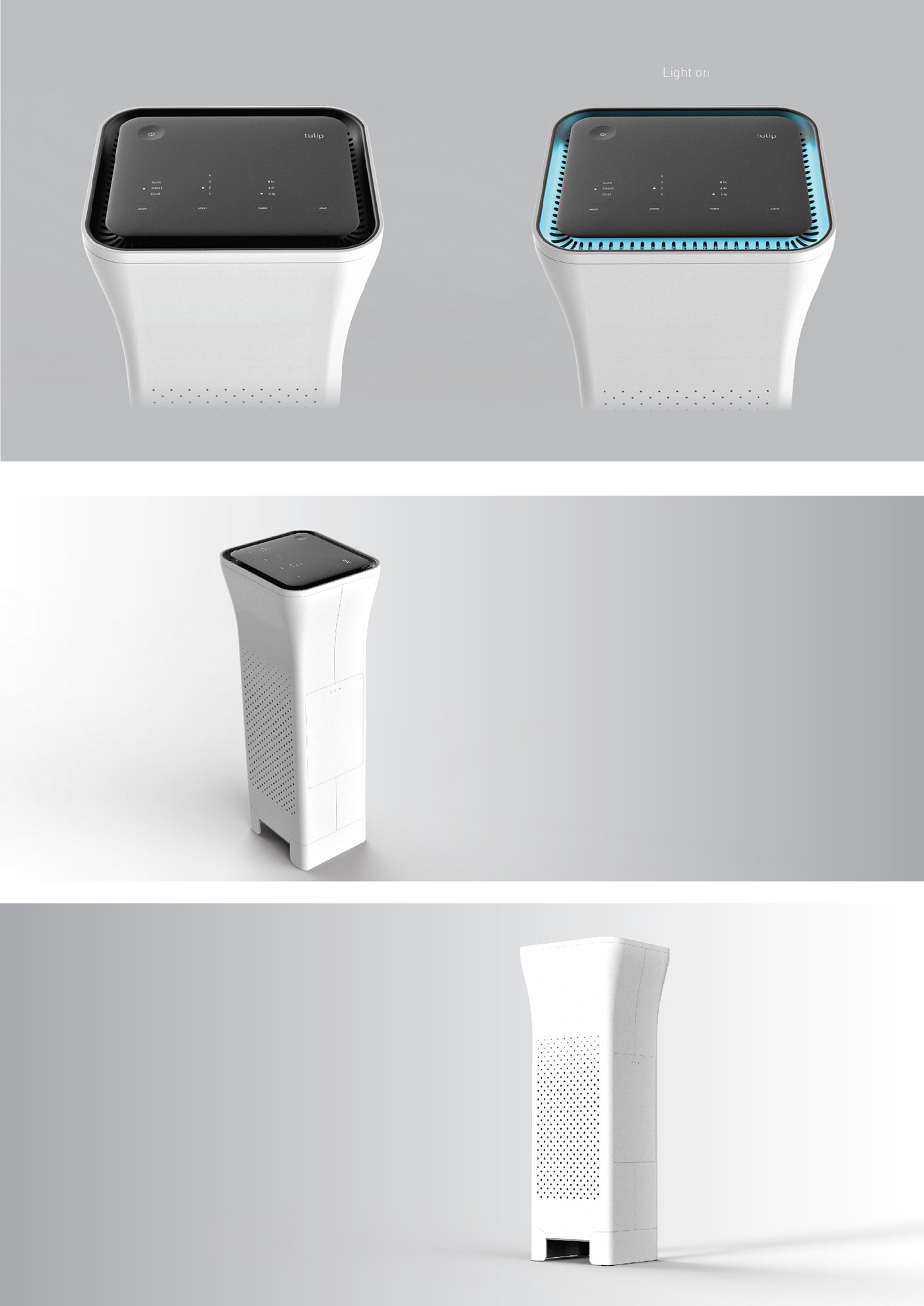 Reprint，household electrical appliances，air cleaner，Design，