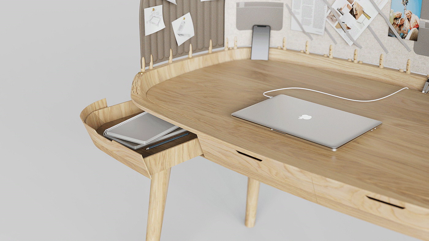 TABS，desk，product design，exquisite，