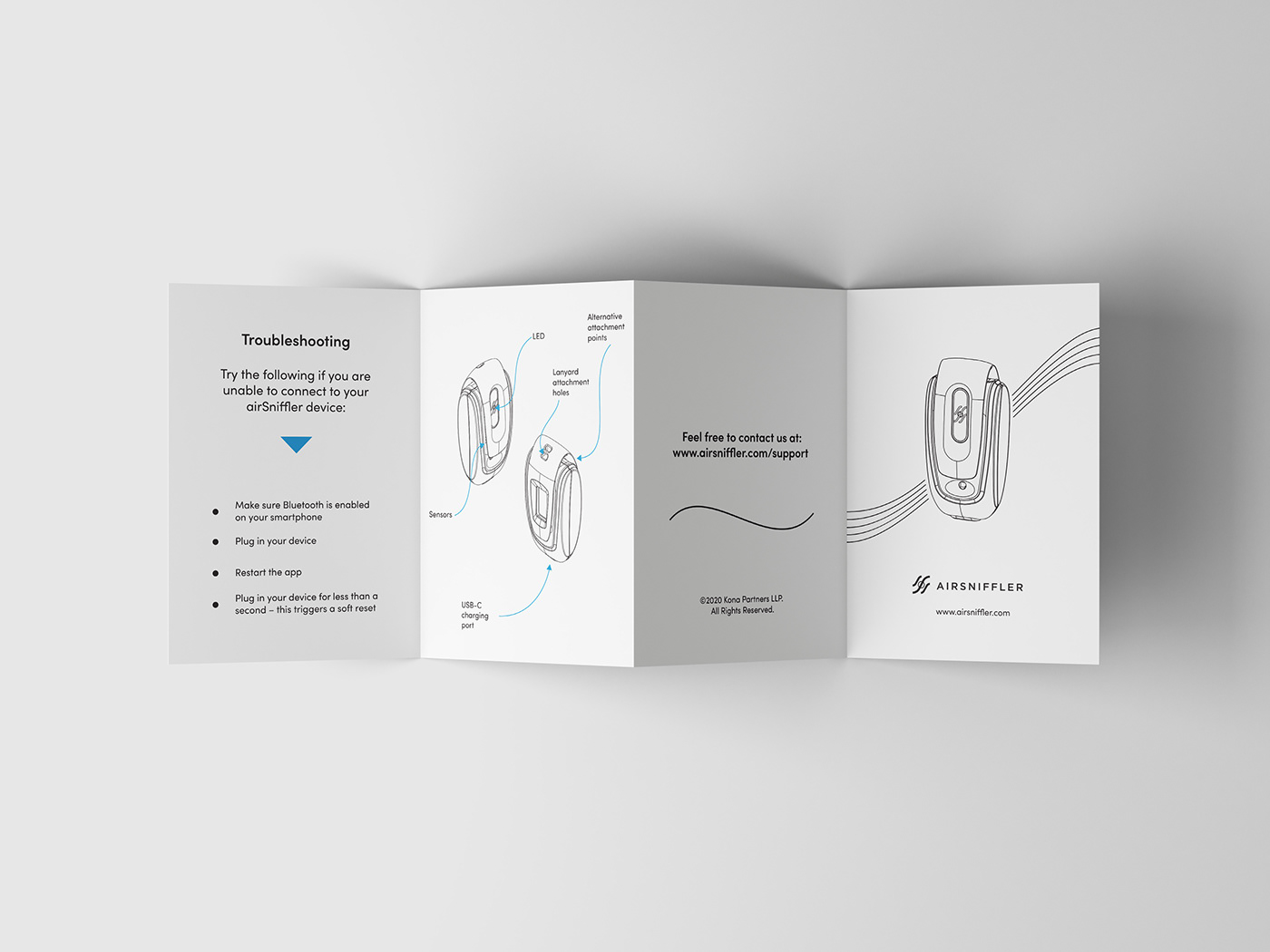 Airsniffler，intelligence，Air quality detector，Wearable ，