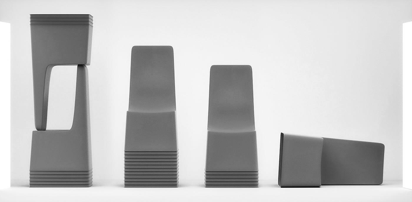 chair，product design，Appearance design，environment protection，Simplicity，Pure appreciation，