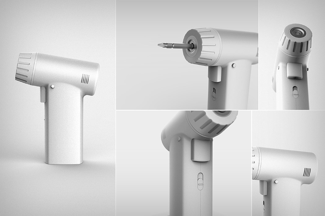 muji，MUJI，Electric drill，white，