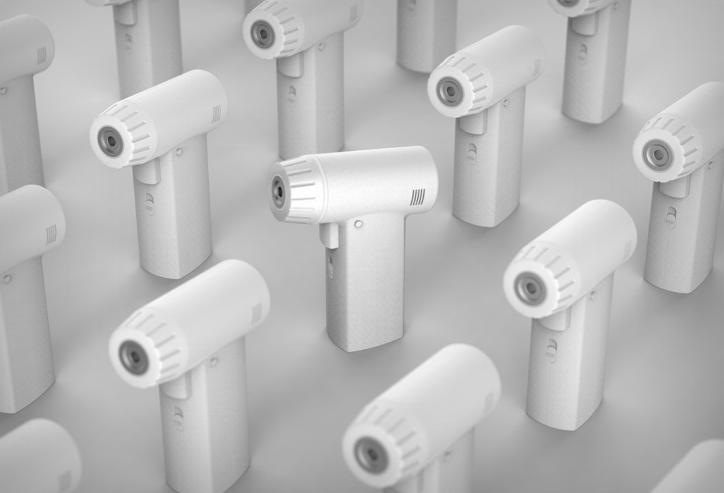 muji，MUJI，Electric drill，white，