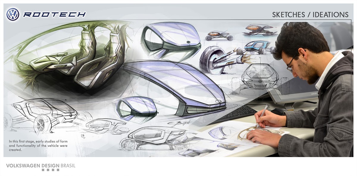 Hand drawn car，Automatic design，industrial design，