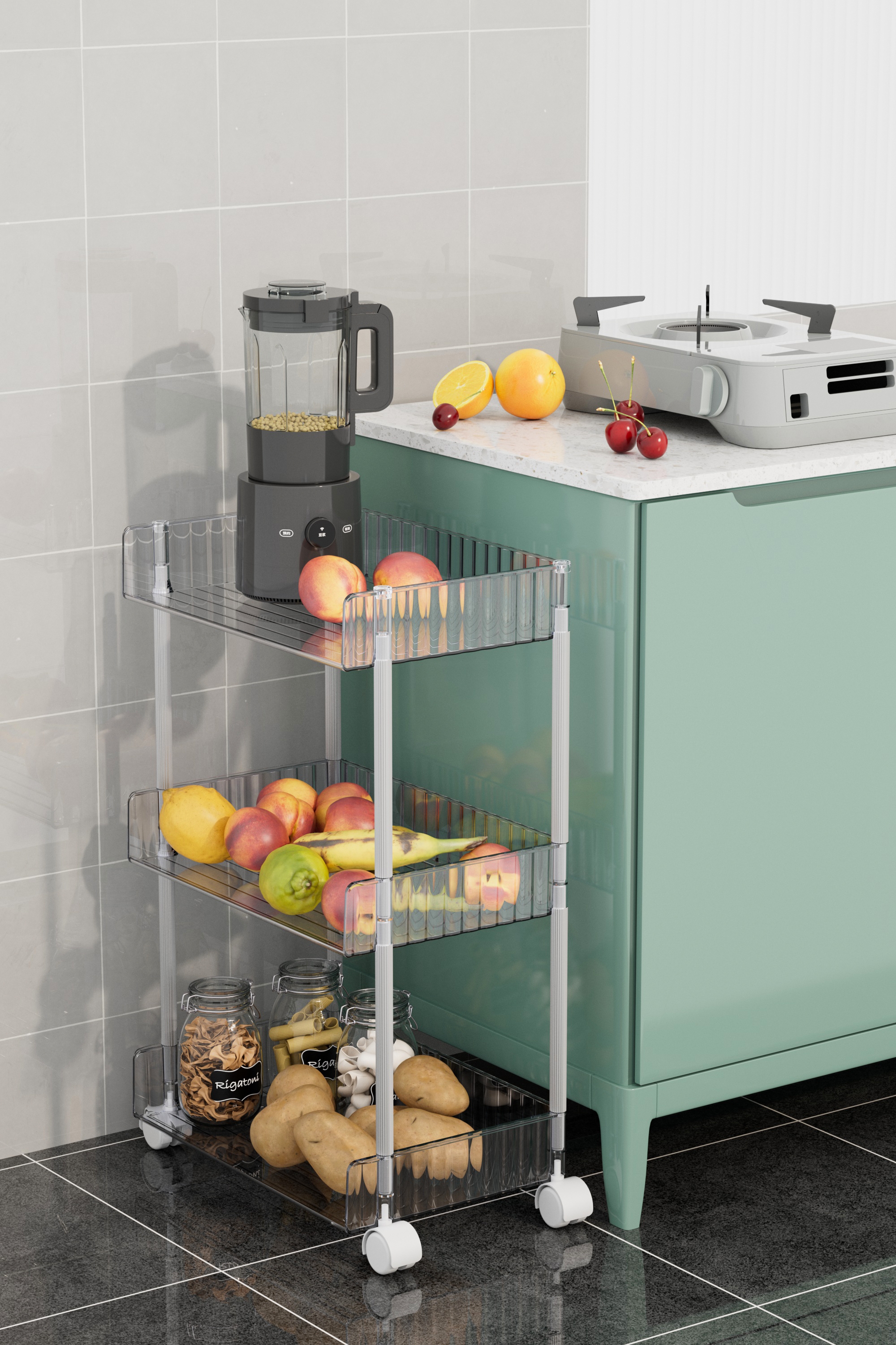 Storage rack，Render，Redshift，