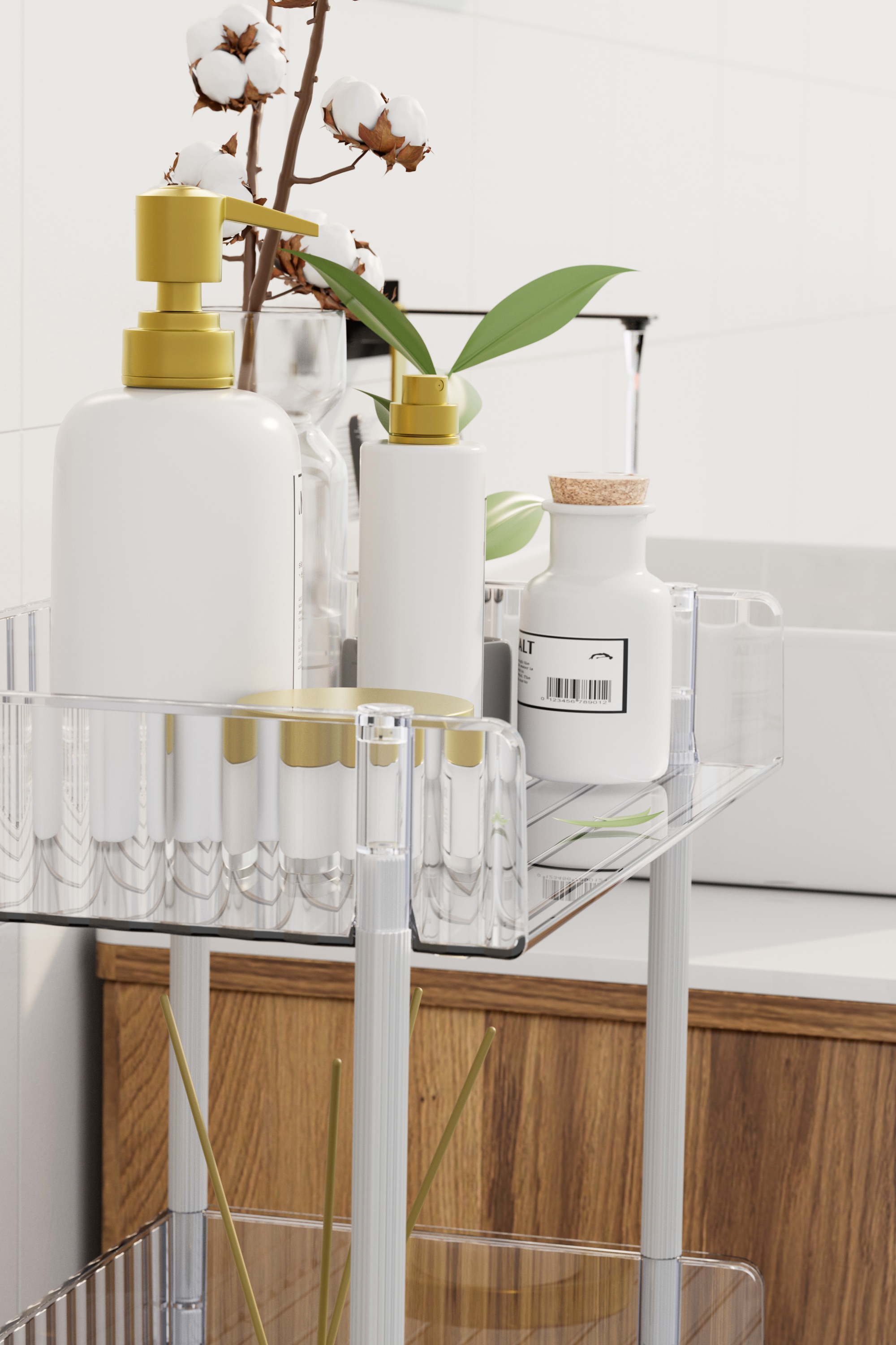 Storage rack，Render，Redshift，