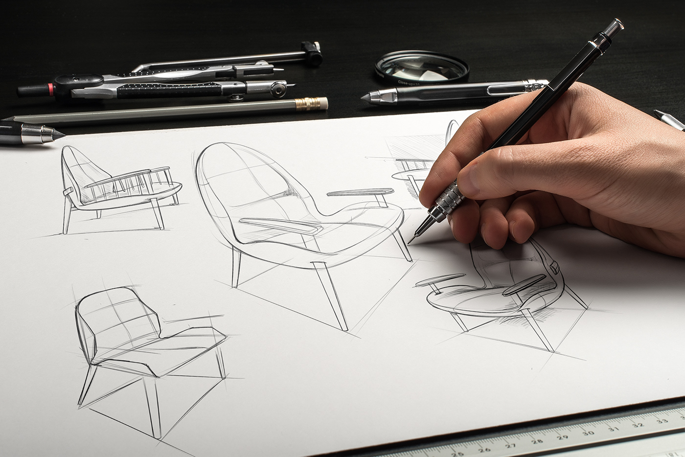 Armchair，Ergonomics，comfortable，