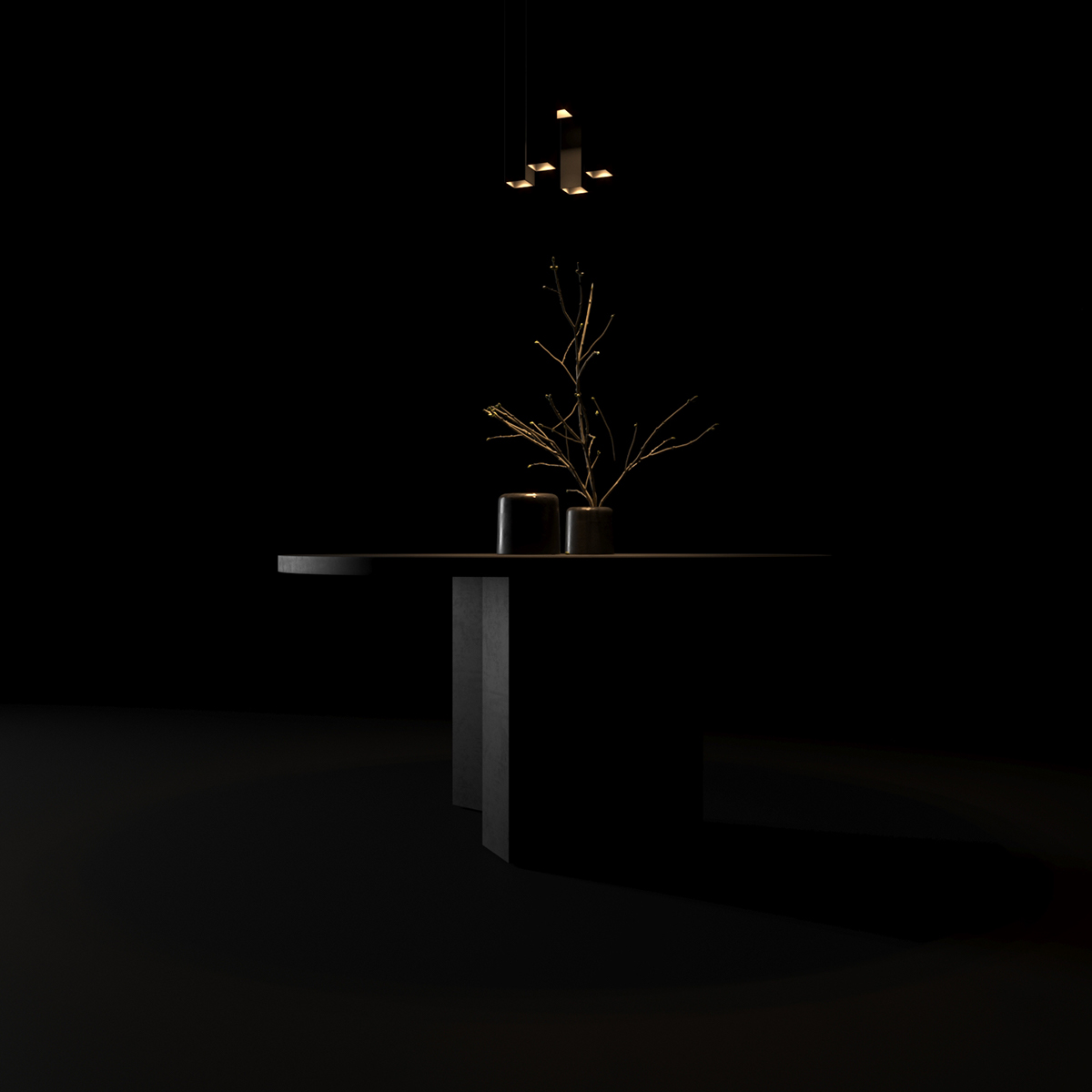 lamp，L3，table，Stalactite，