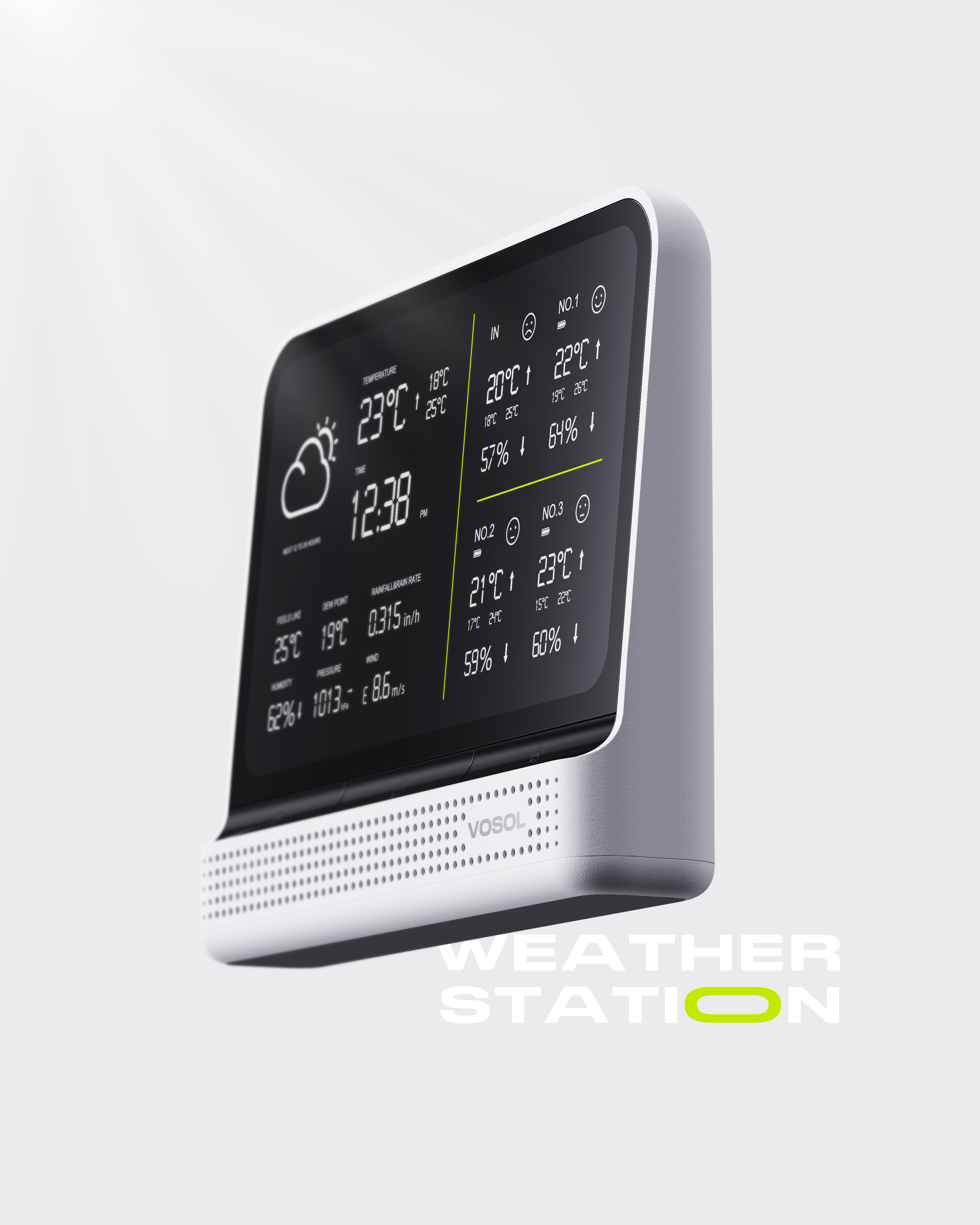 weather station，Temperature and humidity meter，thermometer，Hygrometer，monitor，