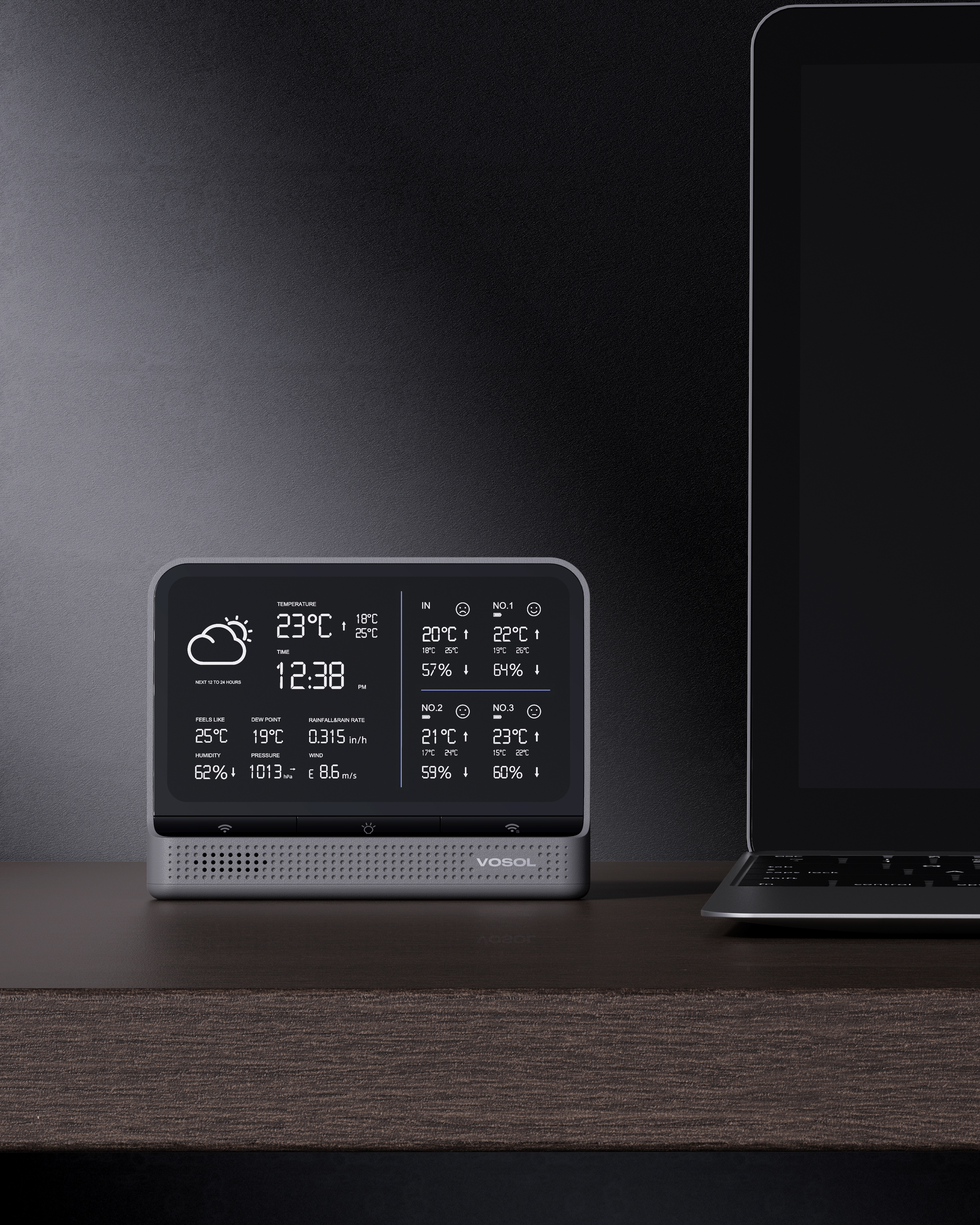 weather station，Temperature and humidity meter，thermometer，Hygrometer，monitor，