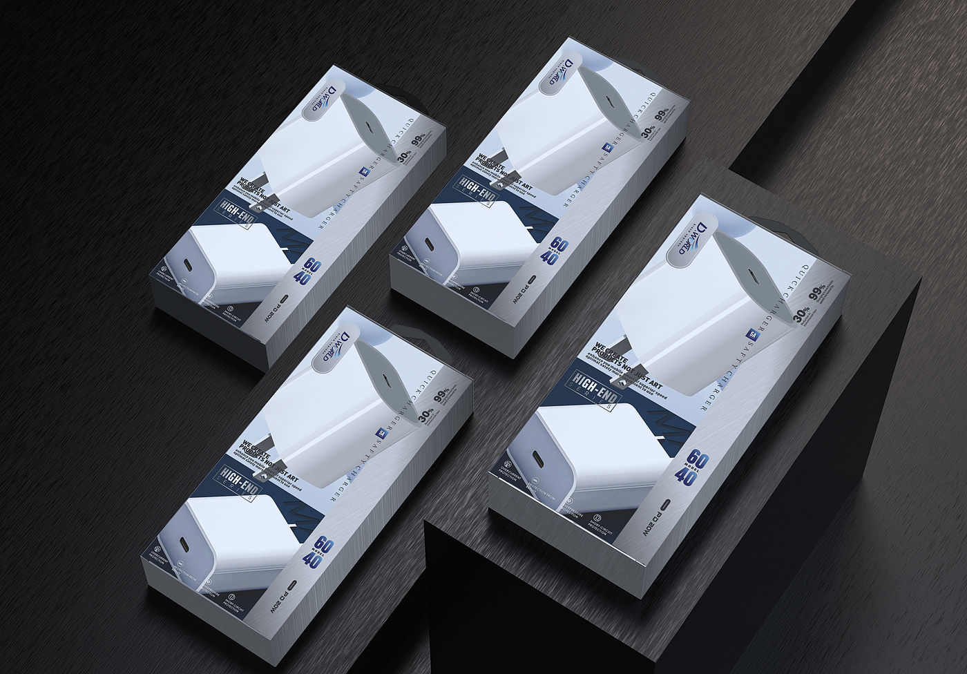 Charger packaging，3C digital，Power packaging，Travel charging，Home charge，Consumer electronics，Brand design，Fast charging，