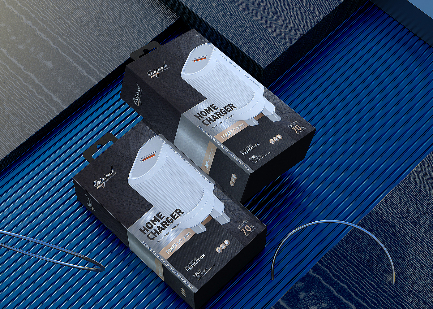 Charger packaging，3C digital，Power packaging，Travel charging，Home charge，Consumer electronics，Brand design，Fast charging，