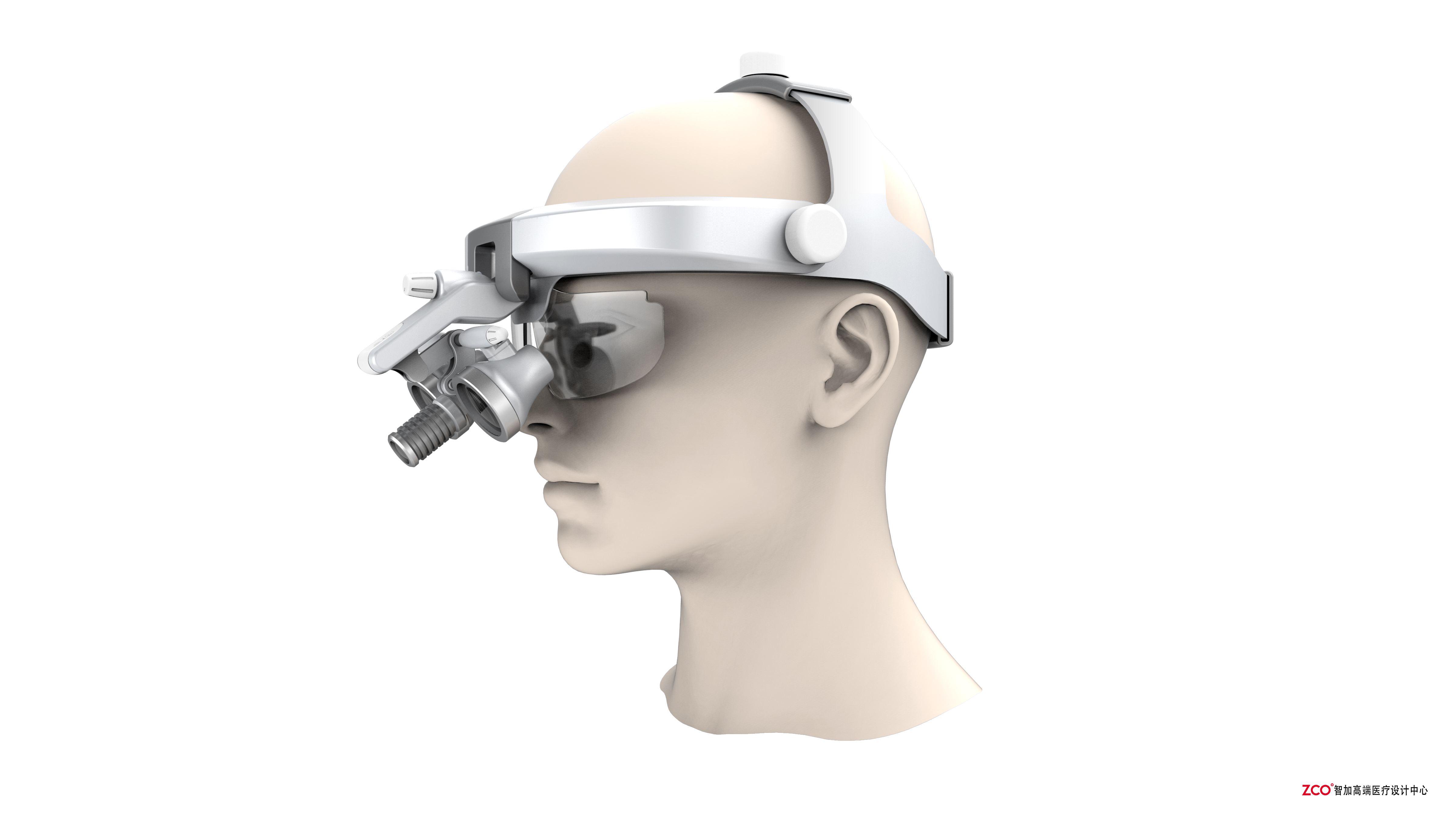 Zhijia design，medical care，apparatus，Headlights，magnifier，convenient，