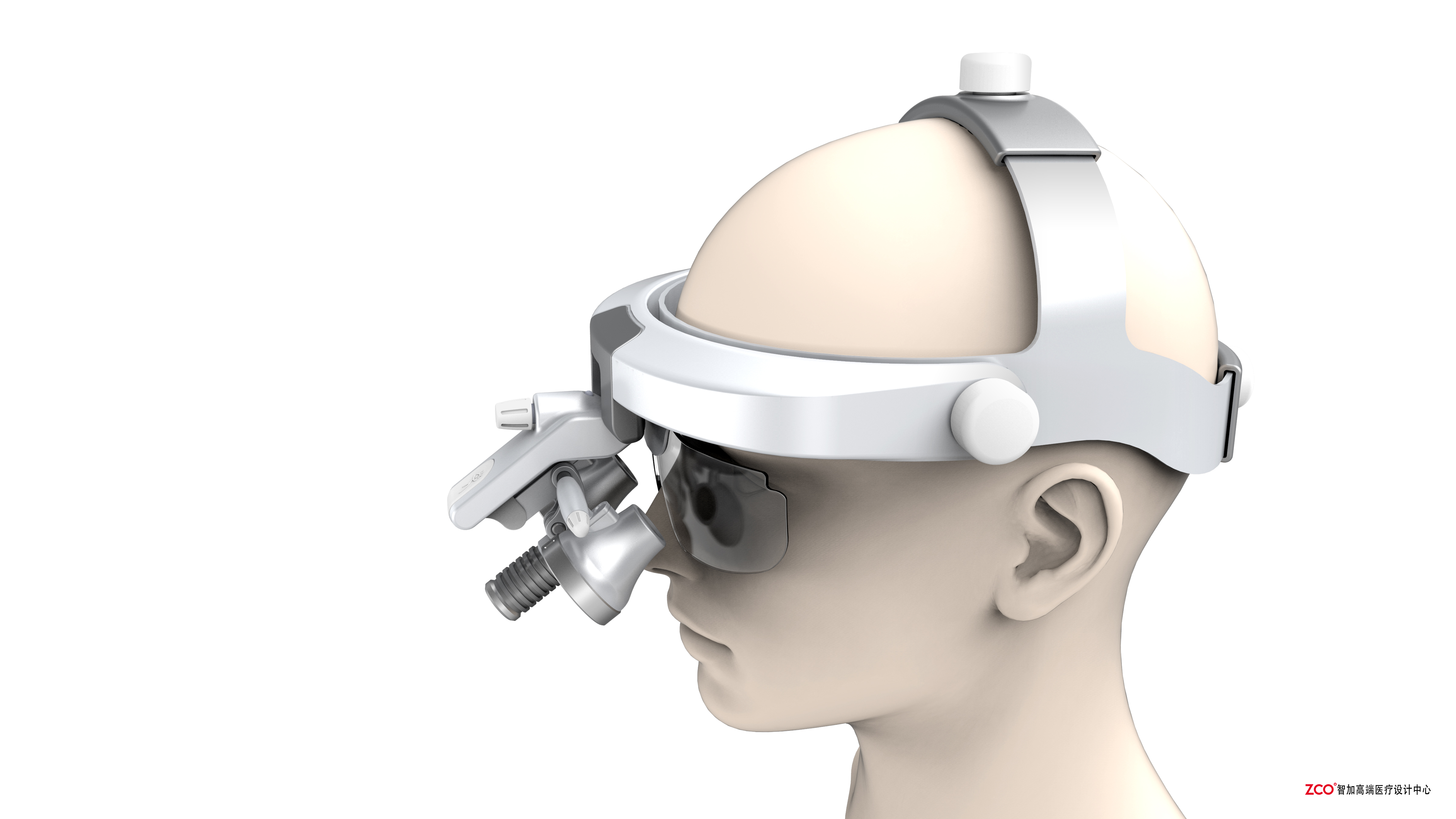 Zhijia design，medical care，apparatus，Headlights，magnifier，convenient，