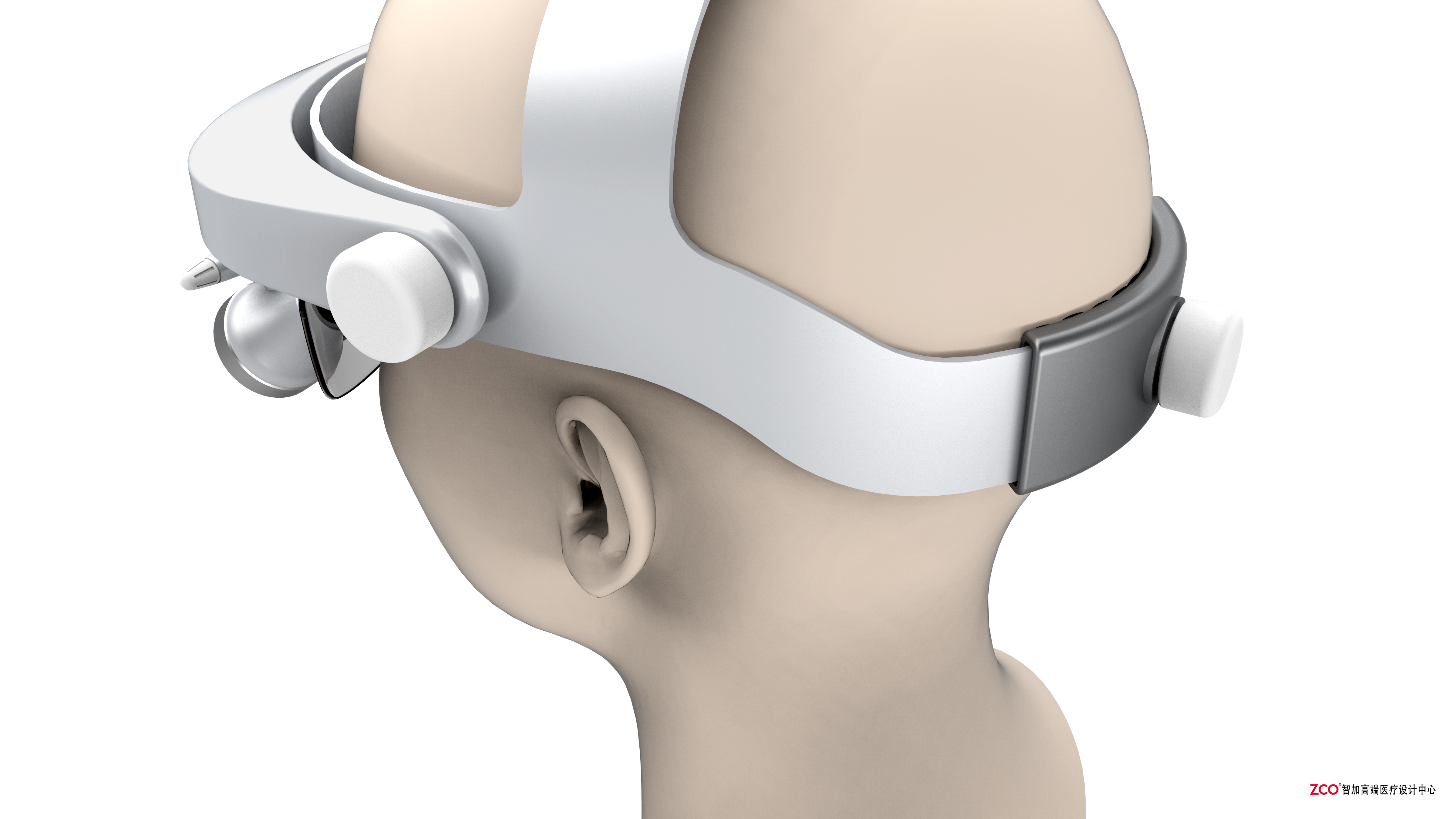 Zhijia design，medical care，apparatus，Headlights，magnifier，convenient，