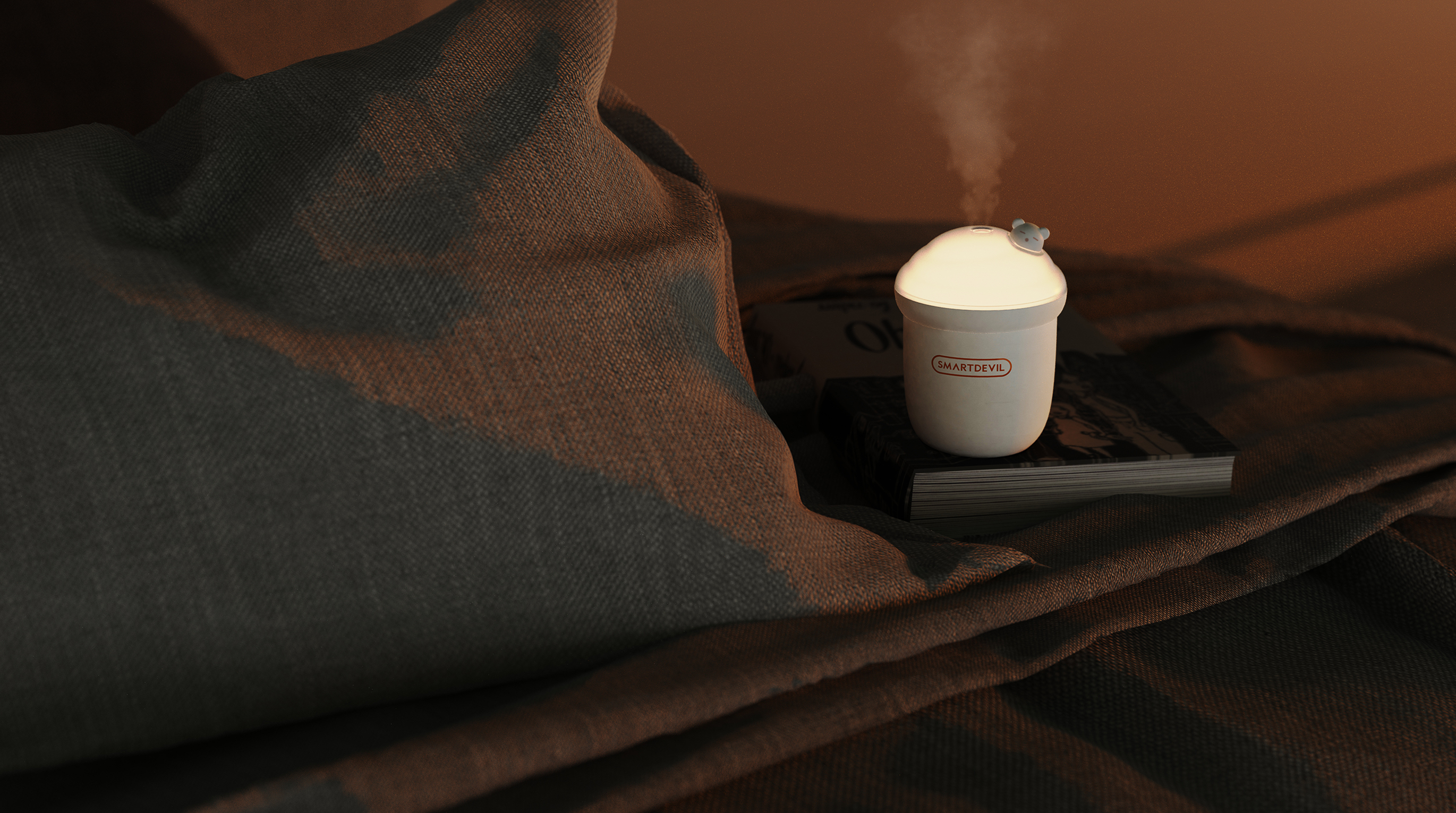 Humidifier，tea with milk，lovely，Mellow，