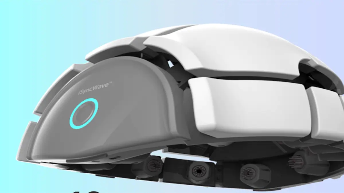 iSyncWave，Brain wave measurement and LED therapeutic instrument，medical apparatus and instruments，2022 Red Dot Product Design Award，