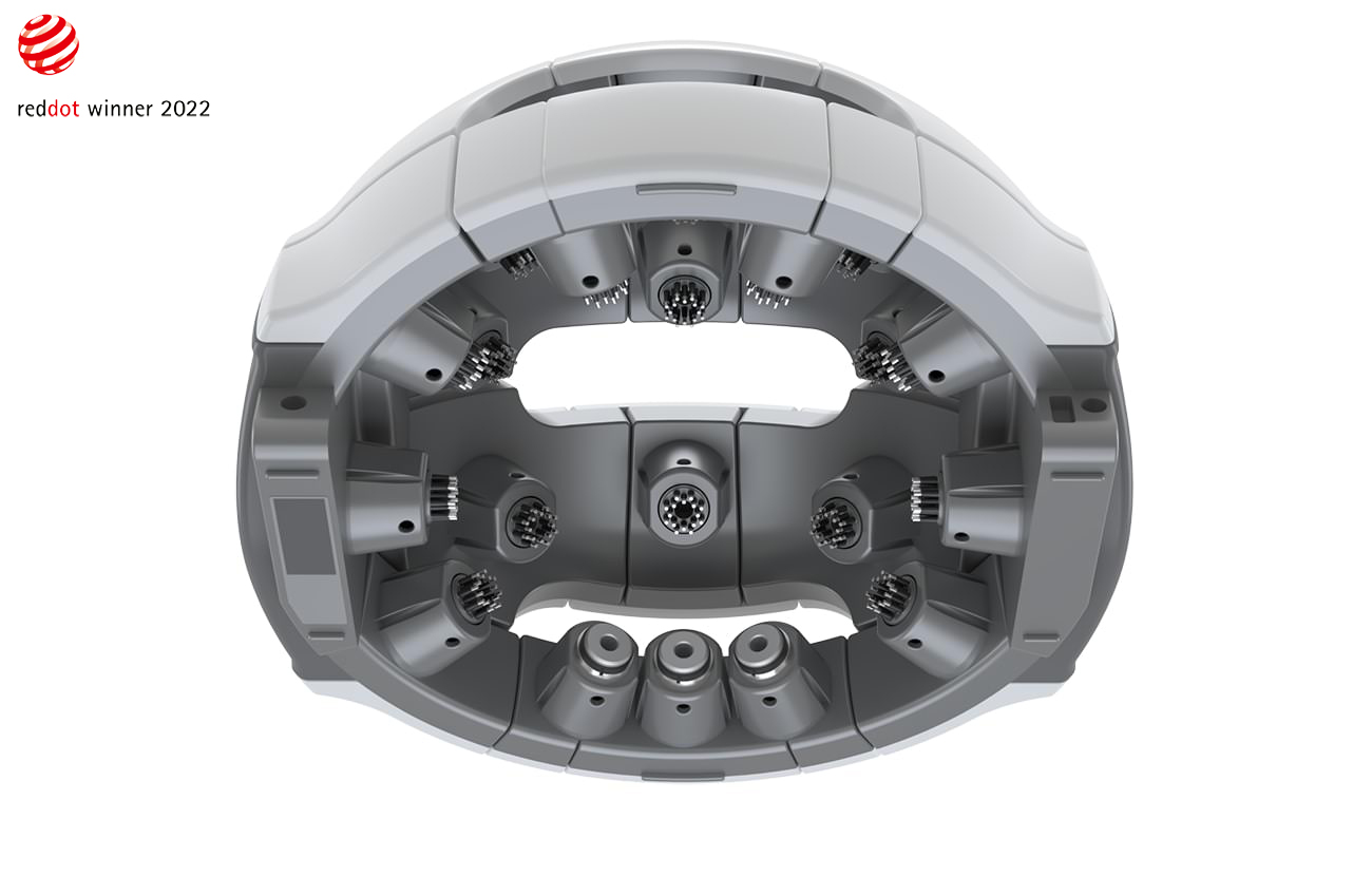 iSyncWave，Brain wave measurement and LED therapeutic instrument，medical apparatus and instruments，2022 Red Dot Product Design Award，