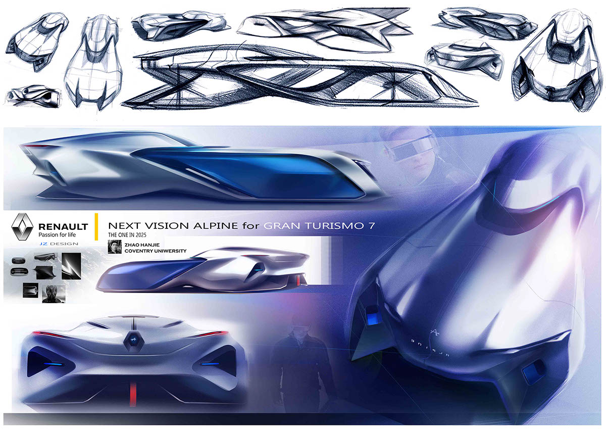 Renault，Game design，Automobile design，