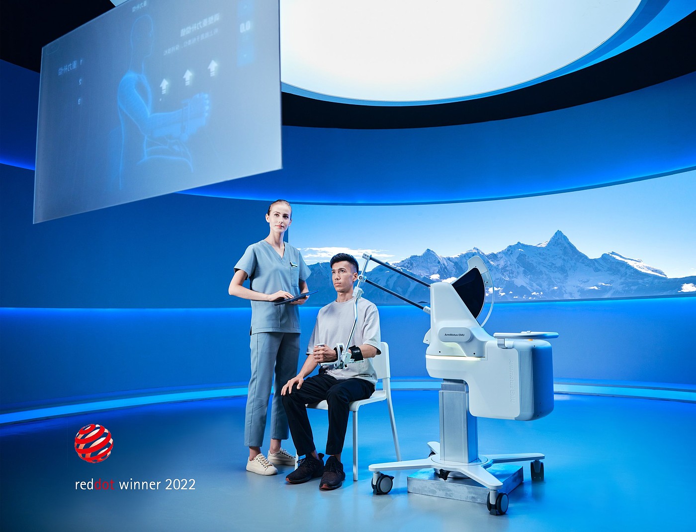 ArmMotus EMU，3D上肢康复机器人，医疗器械，2022红点产品设计大奖，