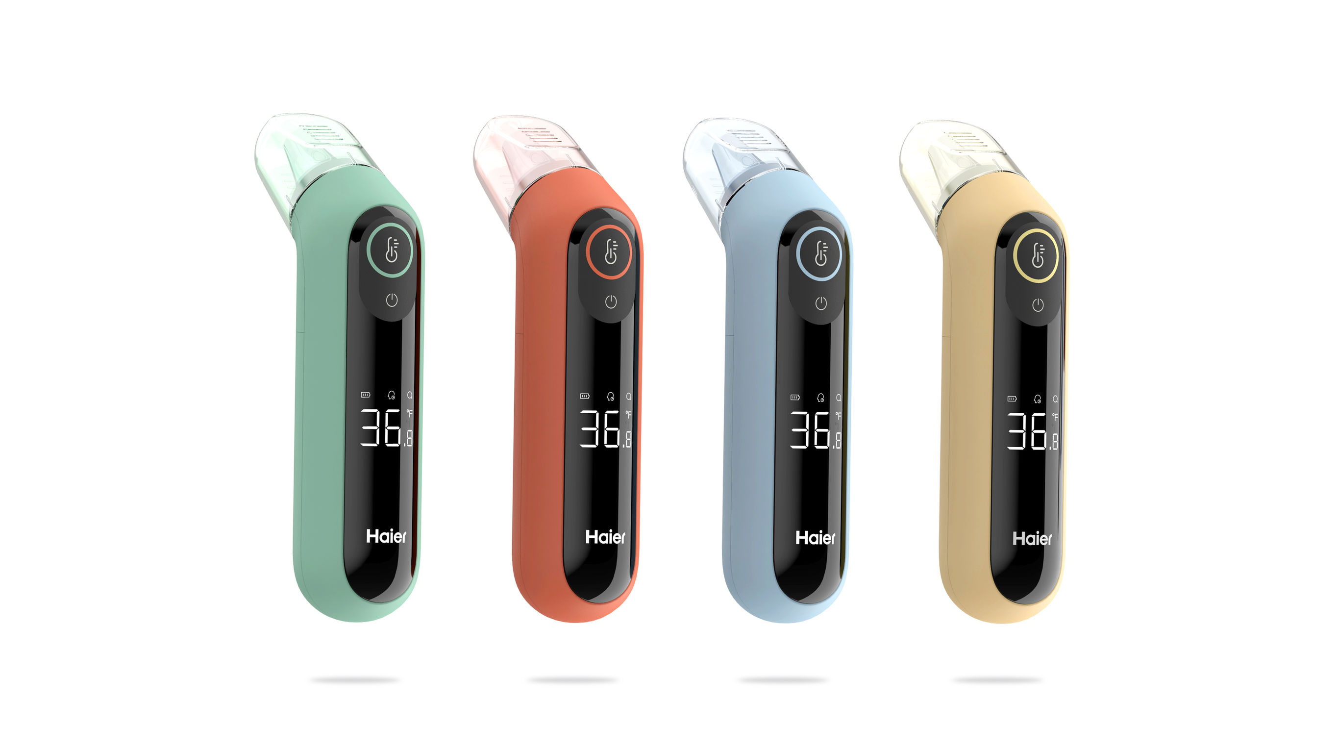 The thermometer，haier，medical apparatus and instruments，2022 Red Dot Product Design Award，