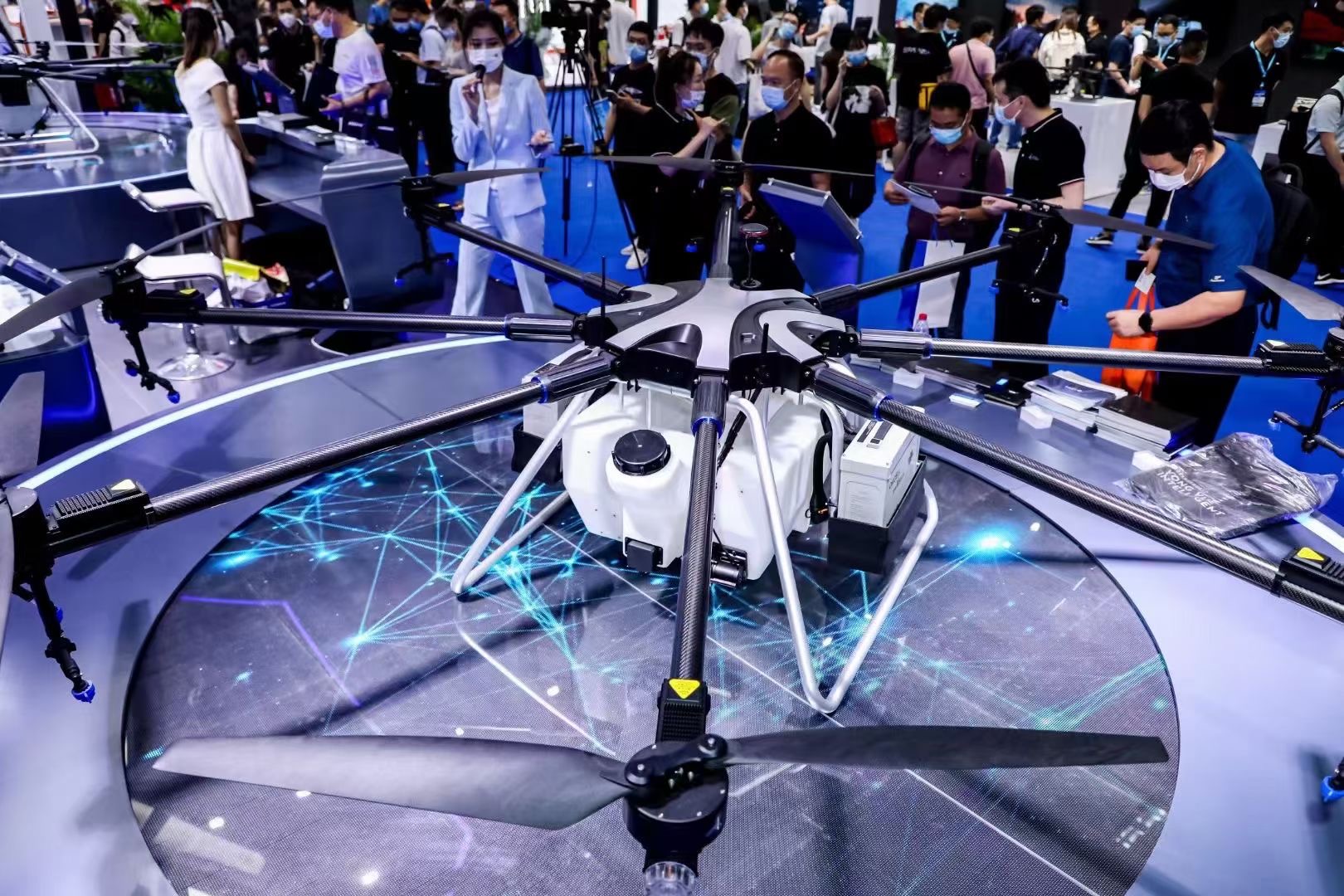 Agricultural UAV，Plant protection UAV，UAV，Appearance design，Structural design，