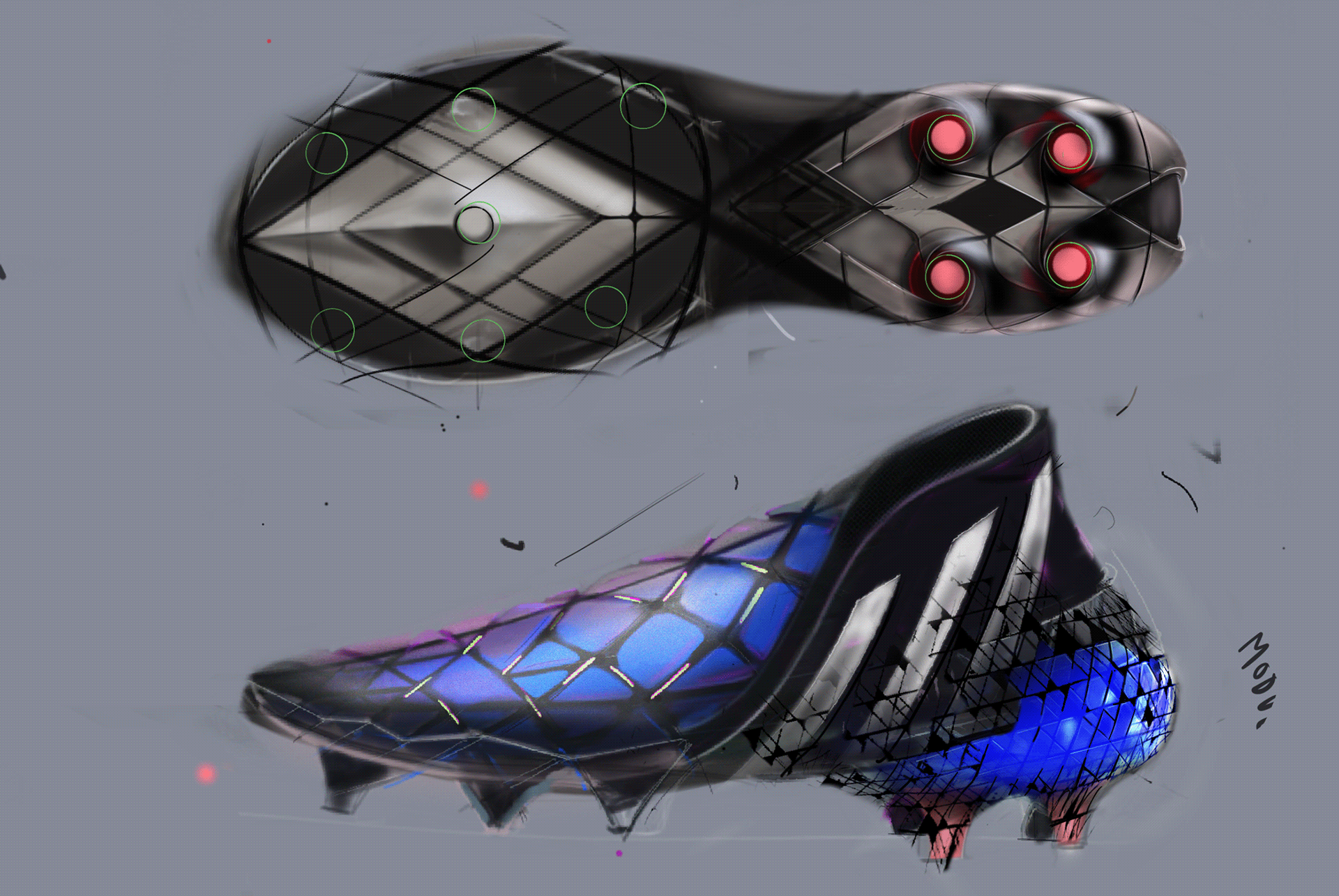 Adidas，adidas，product design，Conceptual art，product，