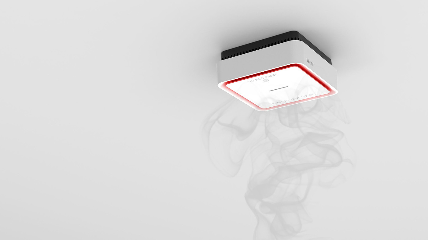 2022 Red Dot Product Design Award，Wiser Smoke Alarm，smoke detector，